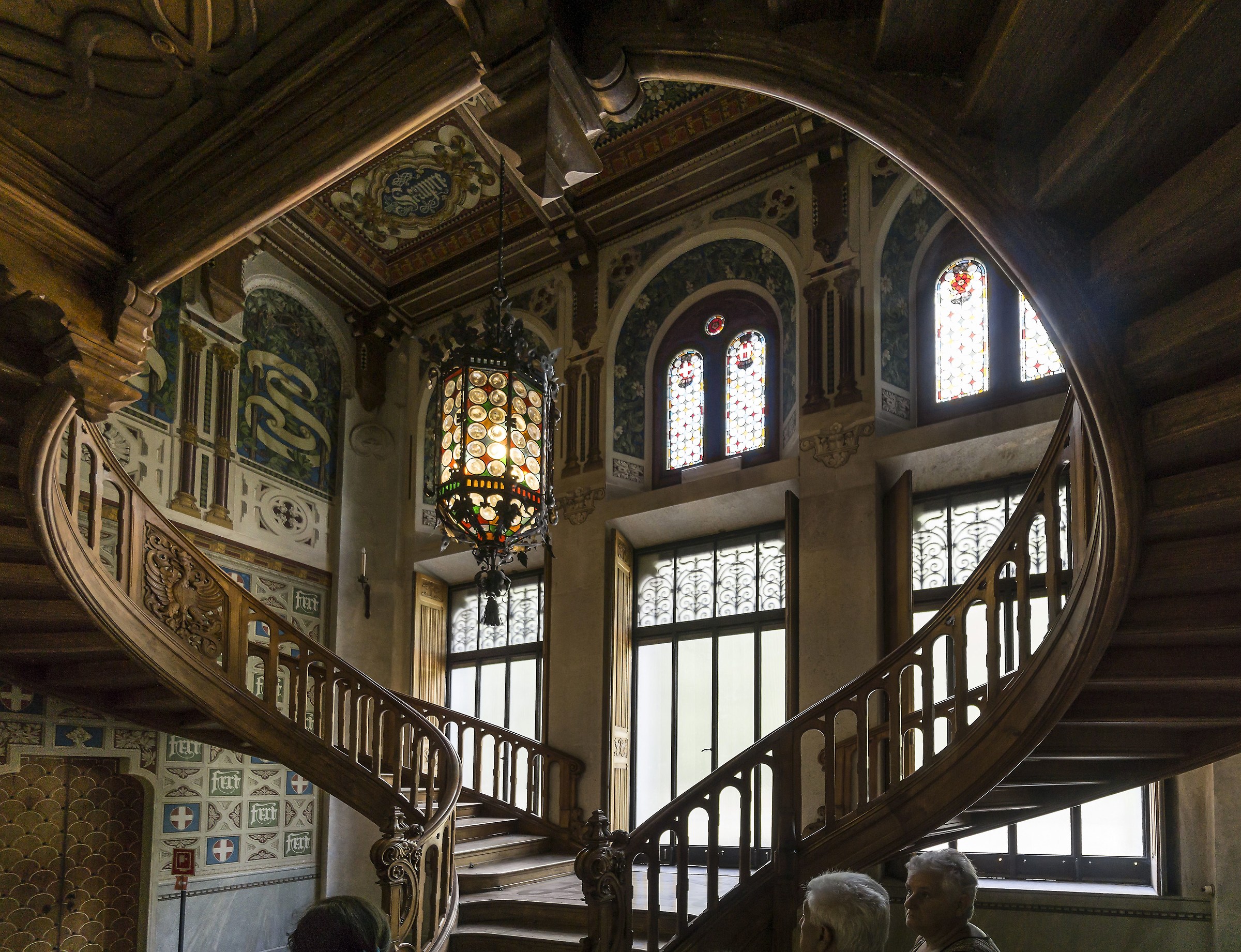 Gressoney - Castello Savoia - Atrio d'ingresso - 1