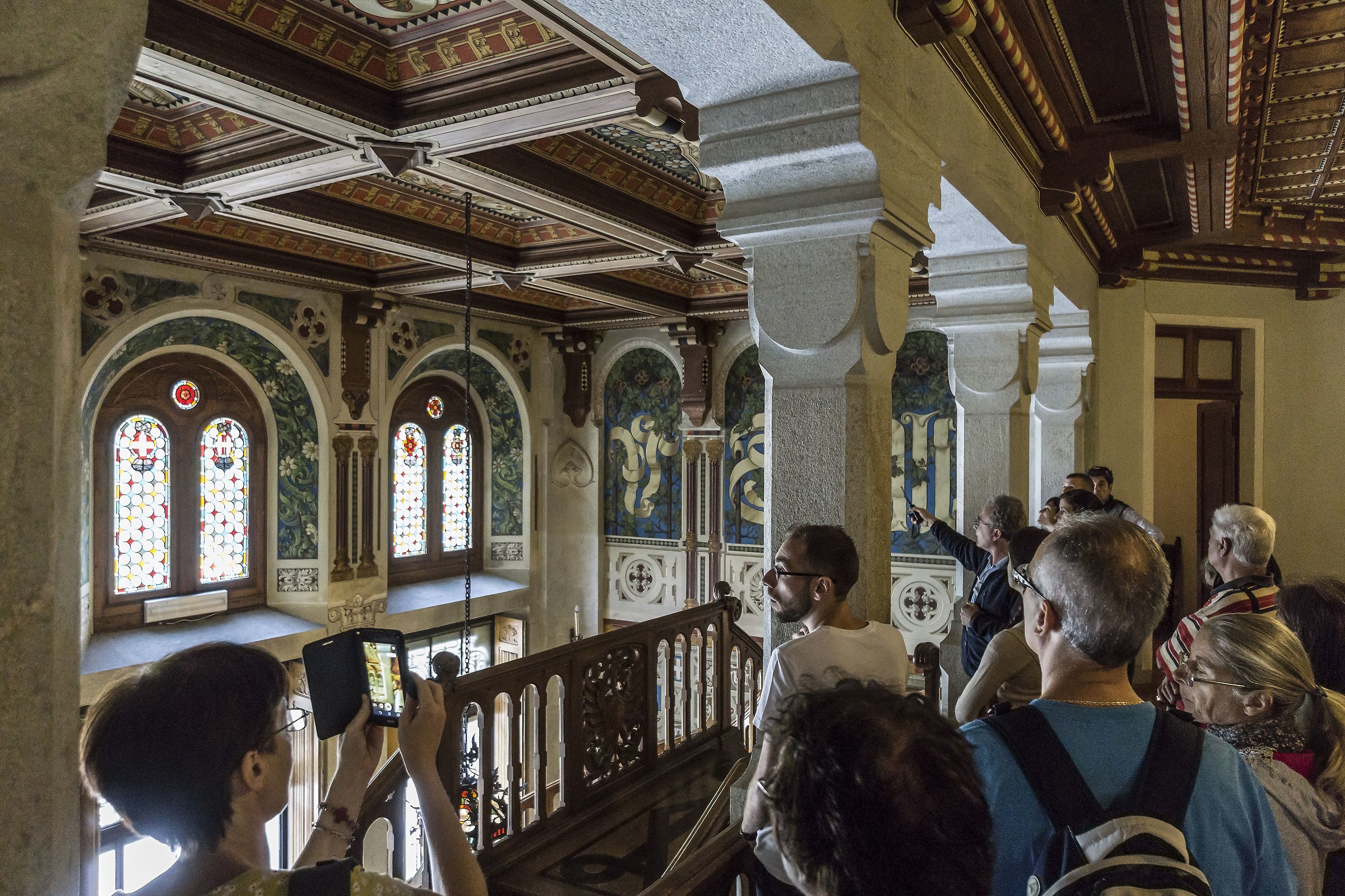 Gressoney - Castello Savoia - Atrio d'ingresso - 4