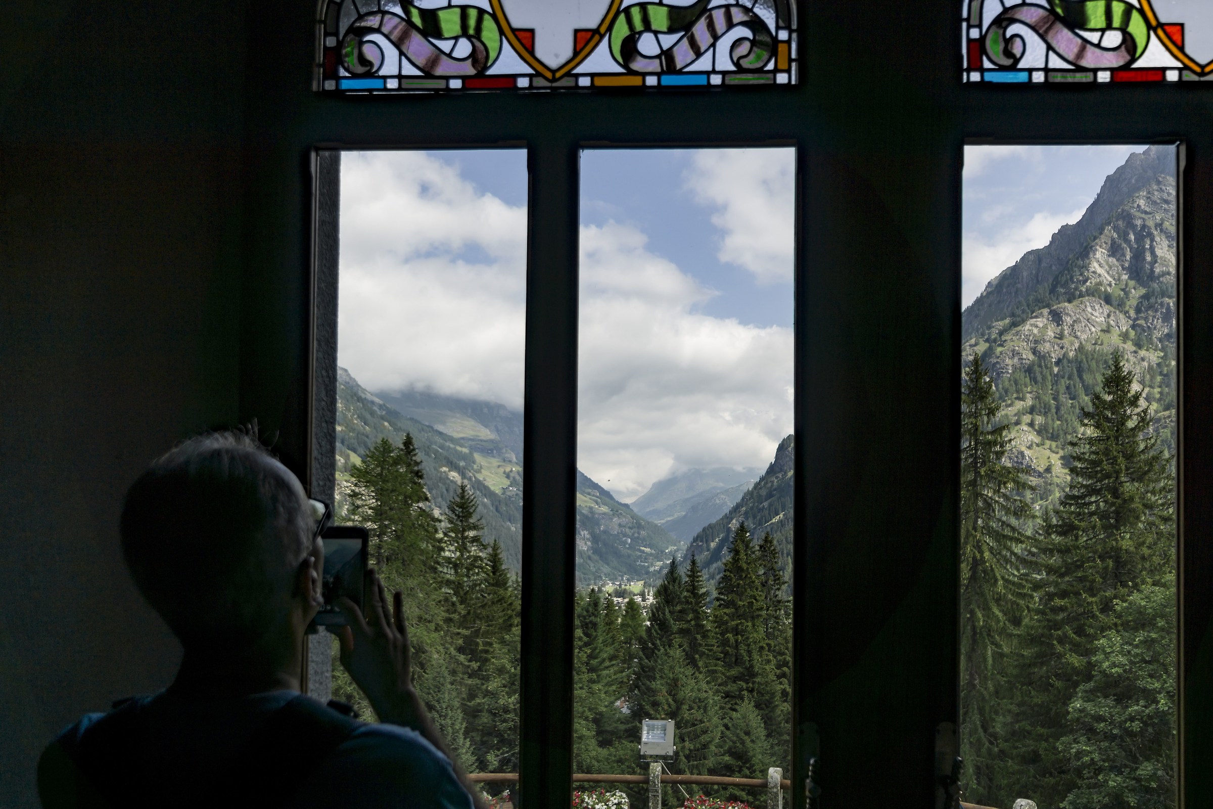 Gressoney-Saint-Jean - Castello Savoia - Finestra