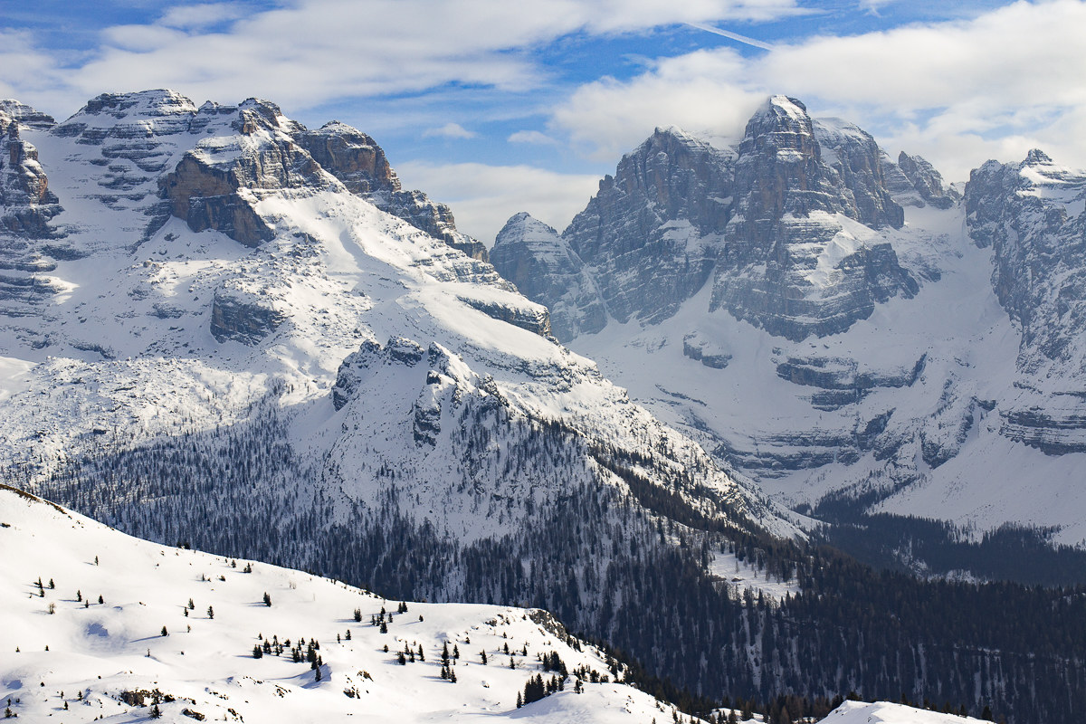 Cima Brenta and Cima Tosa