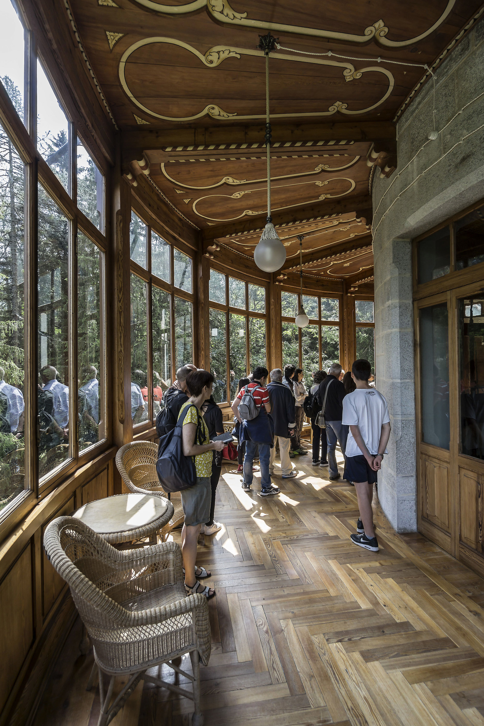 Gressoney-Saint-Jean - Castello Savoia - Veranda