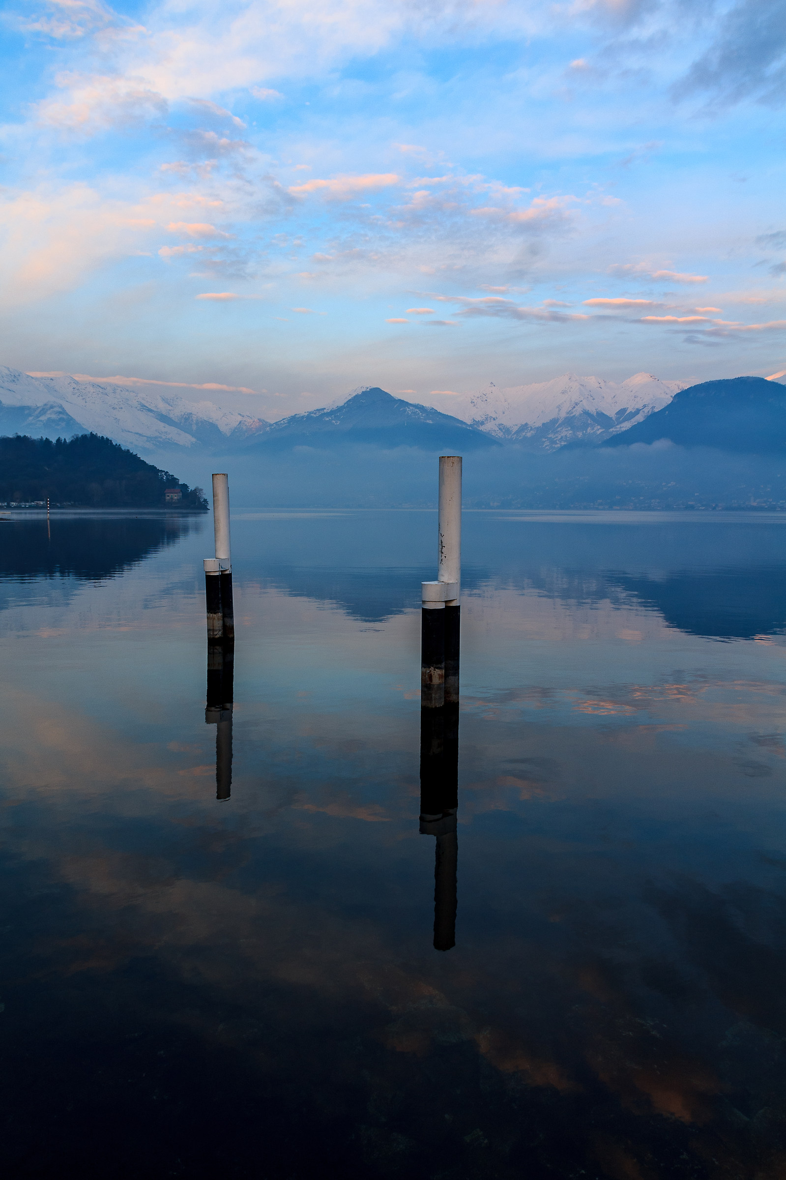 Colico ... impaled to the lake