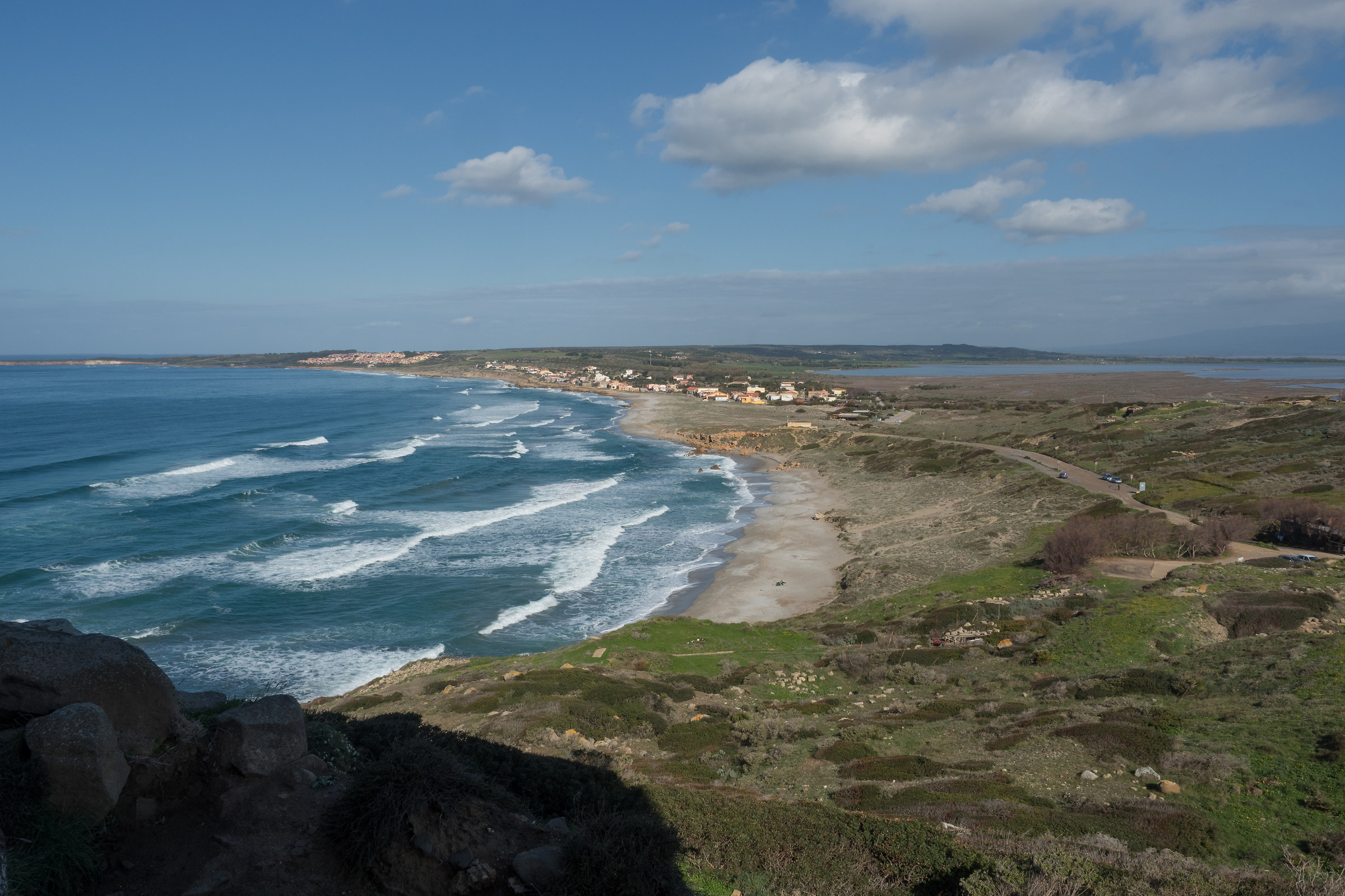 Sea in Tharros (peninsula of Sinis)