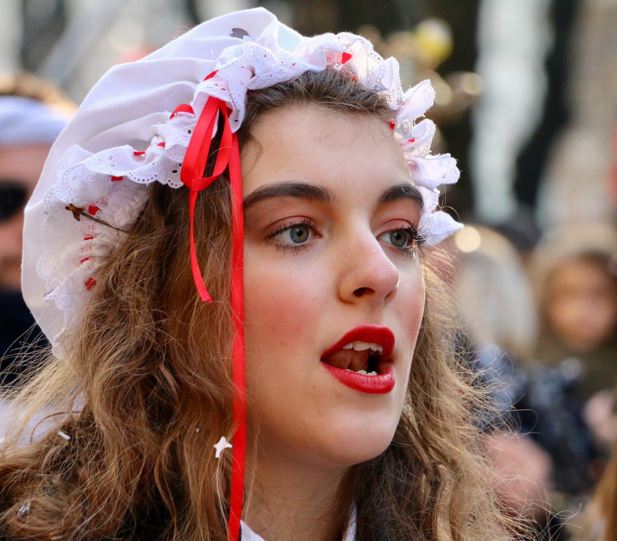 Carnival. I remember a beautiful face.