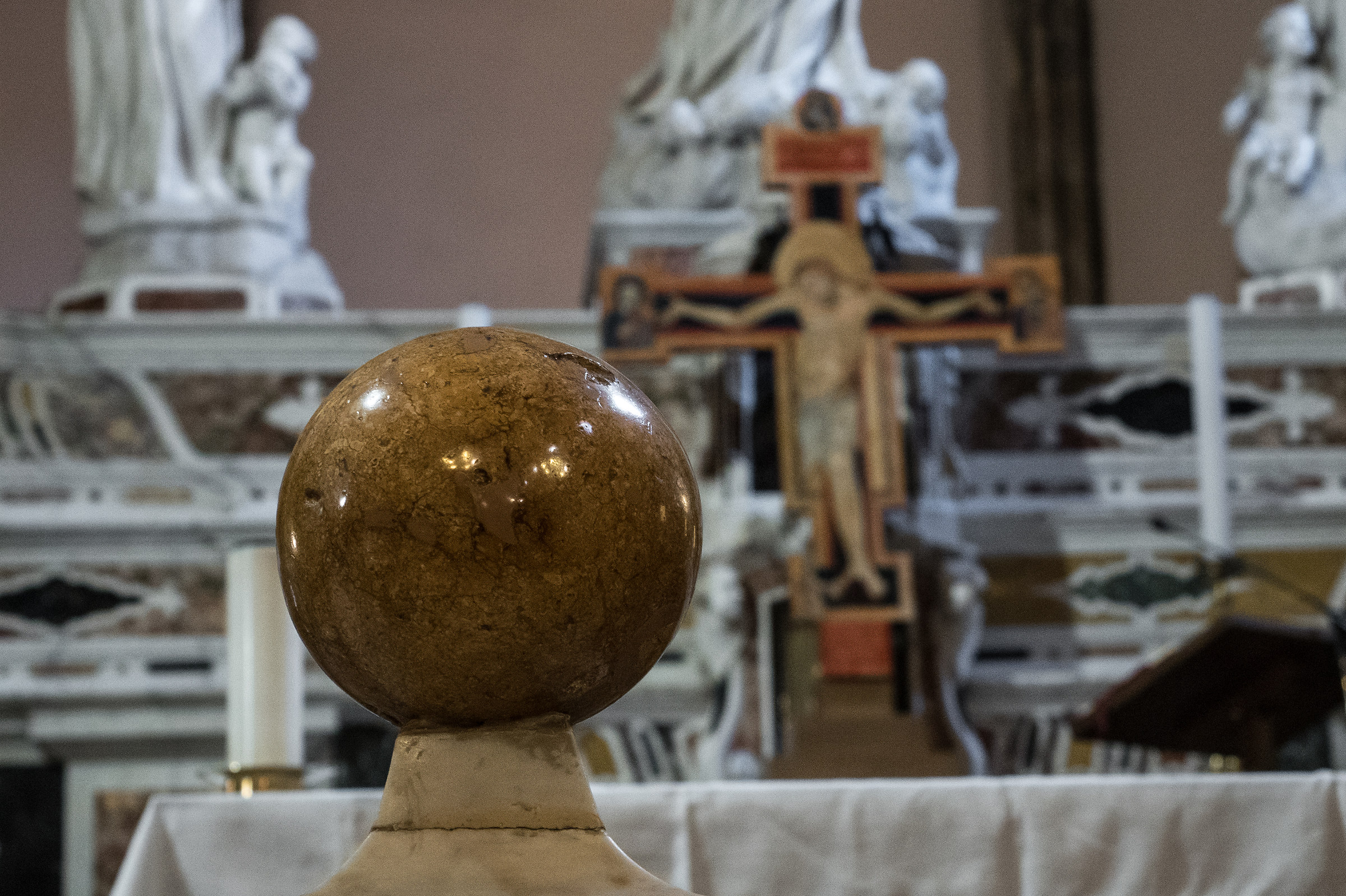 Inside Church of S.Francesco in Alghero