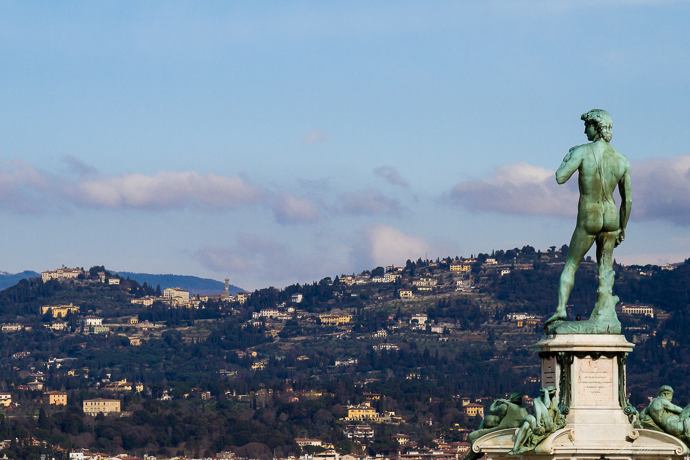 David and Fiesole act as guardians