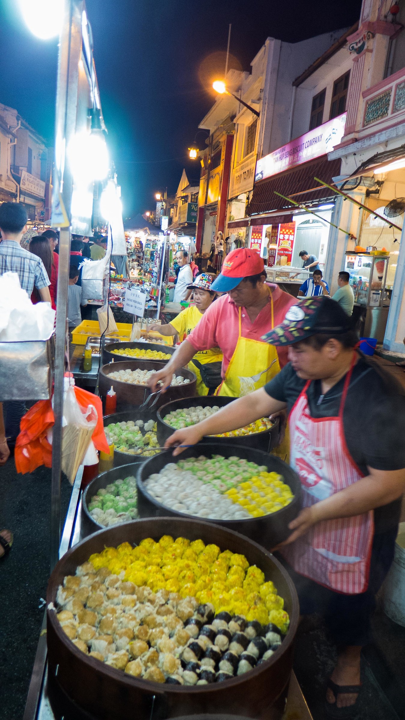Street food in Malaka
