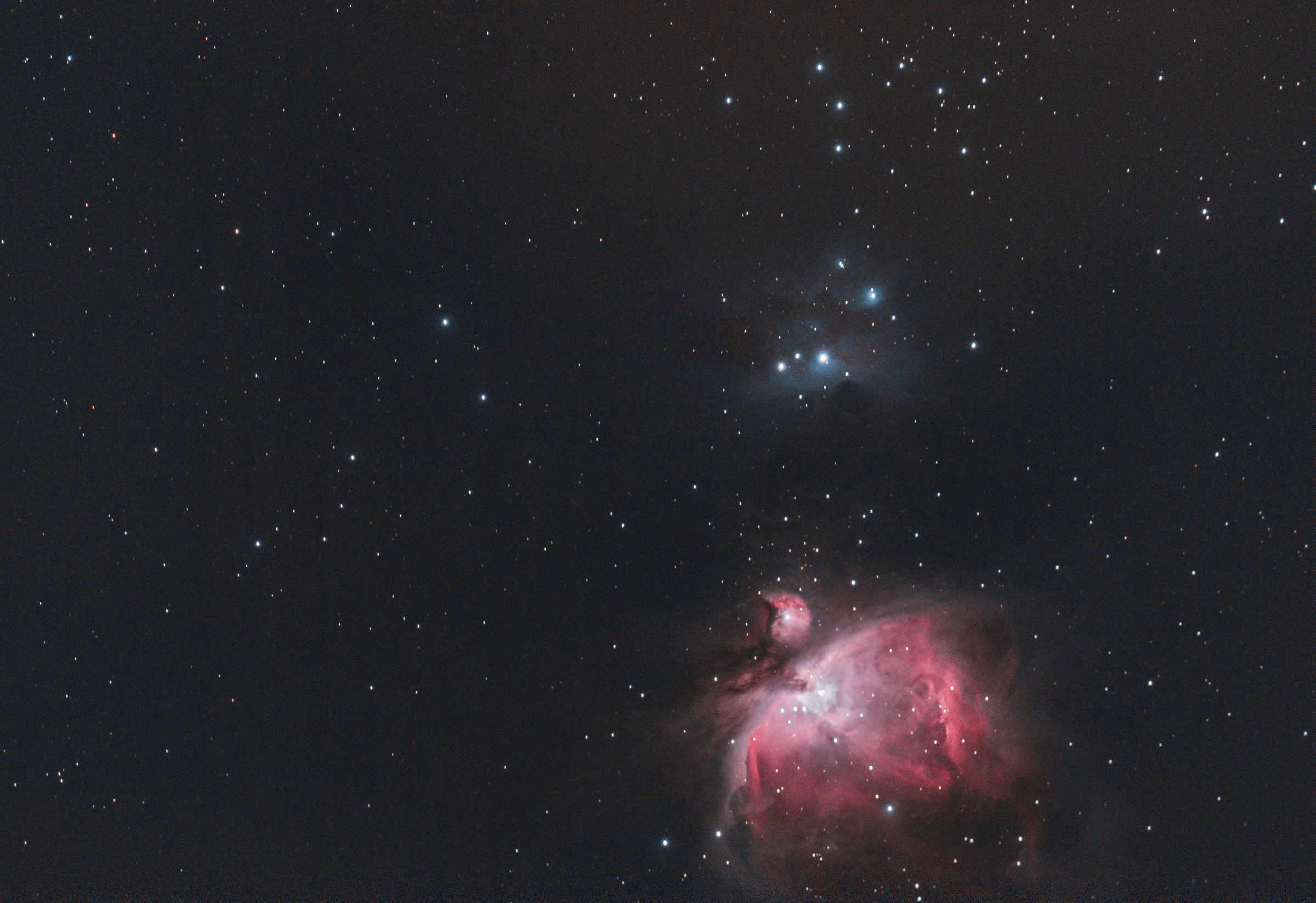 m42, la regina del cielo invernale