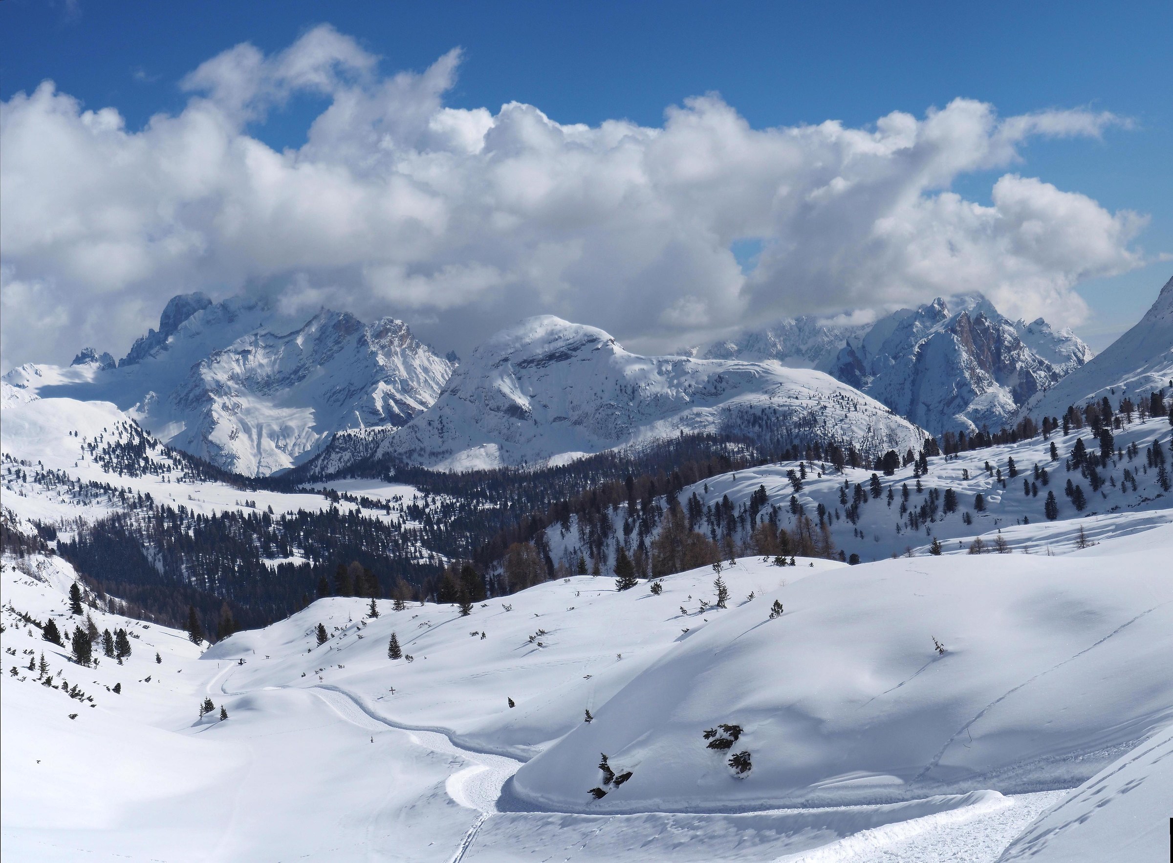 Una giornata in mezzo alla neve