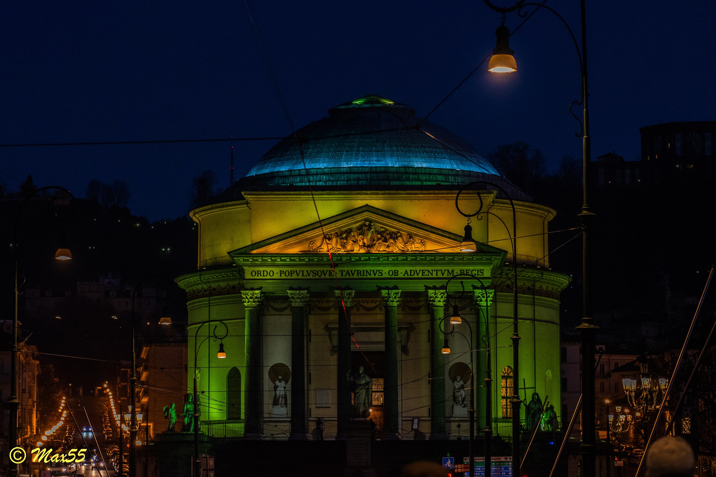 Gran Madre al tramonto