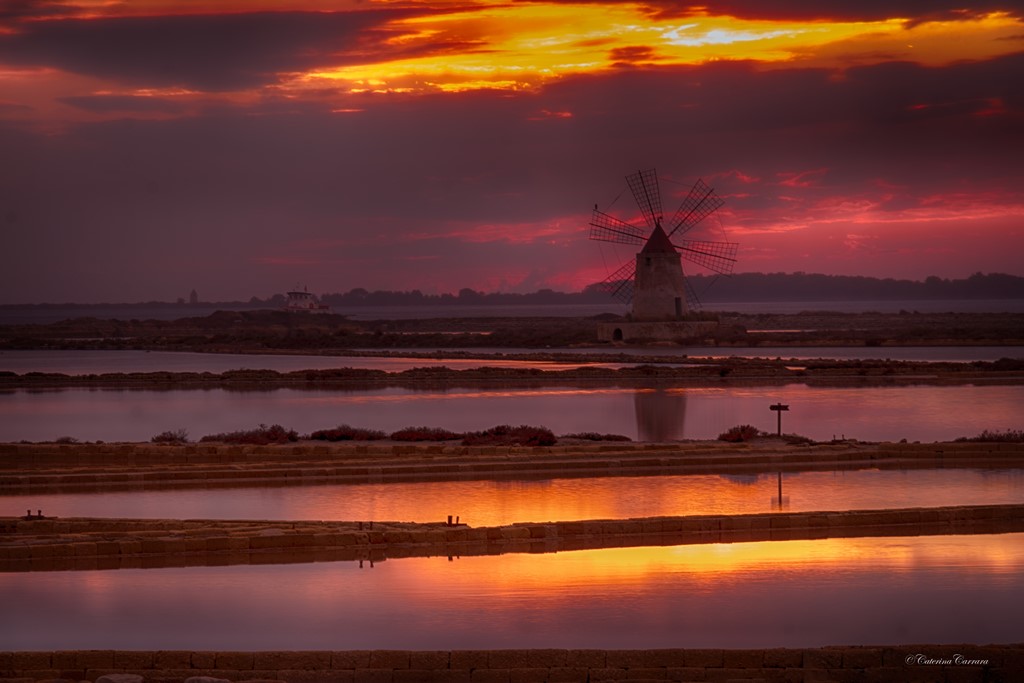 Tramonto a Trapani