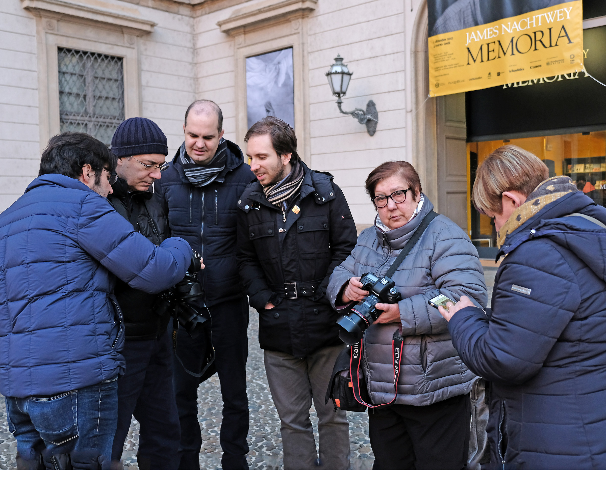 La grande Annamaria pronta all'azione fra amici juzzini