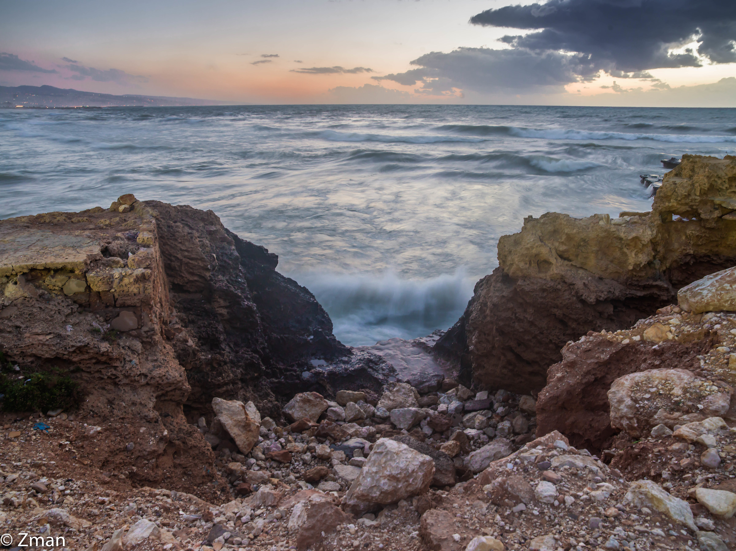 Tramonto sulla spiaggia di White Sands