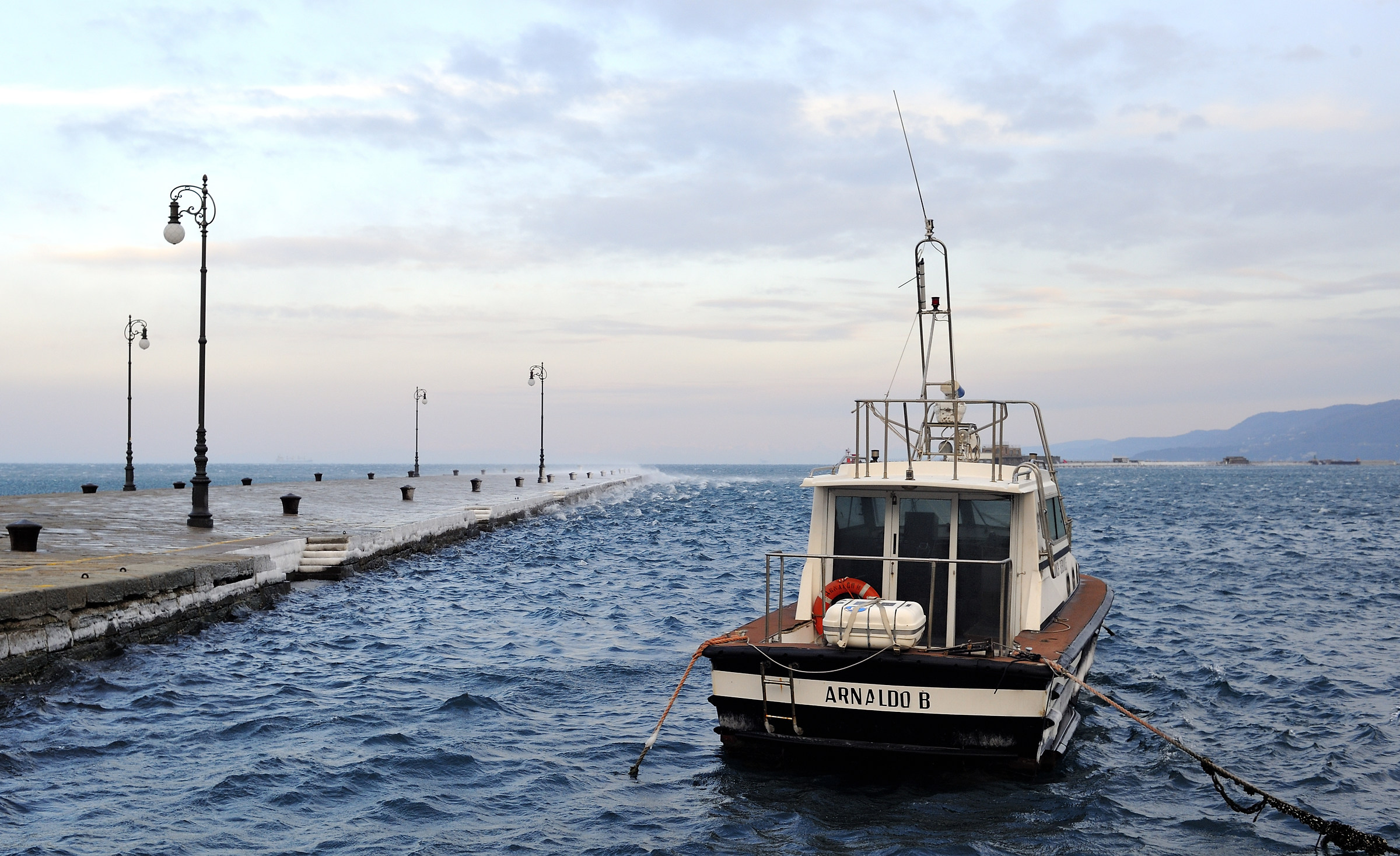 Bora and frost in Trieste