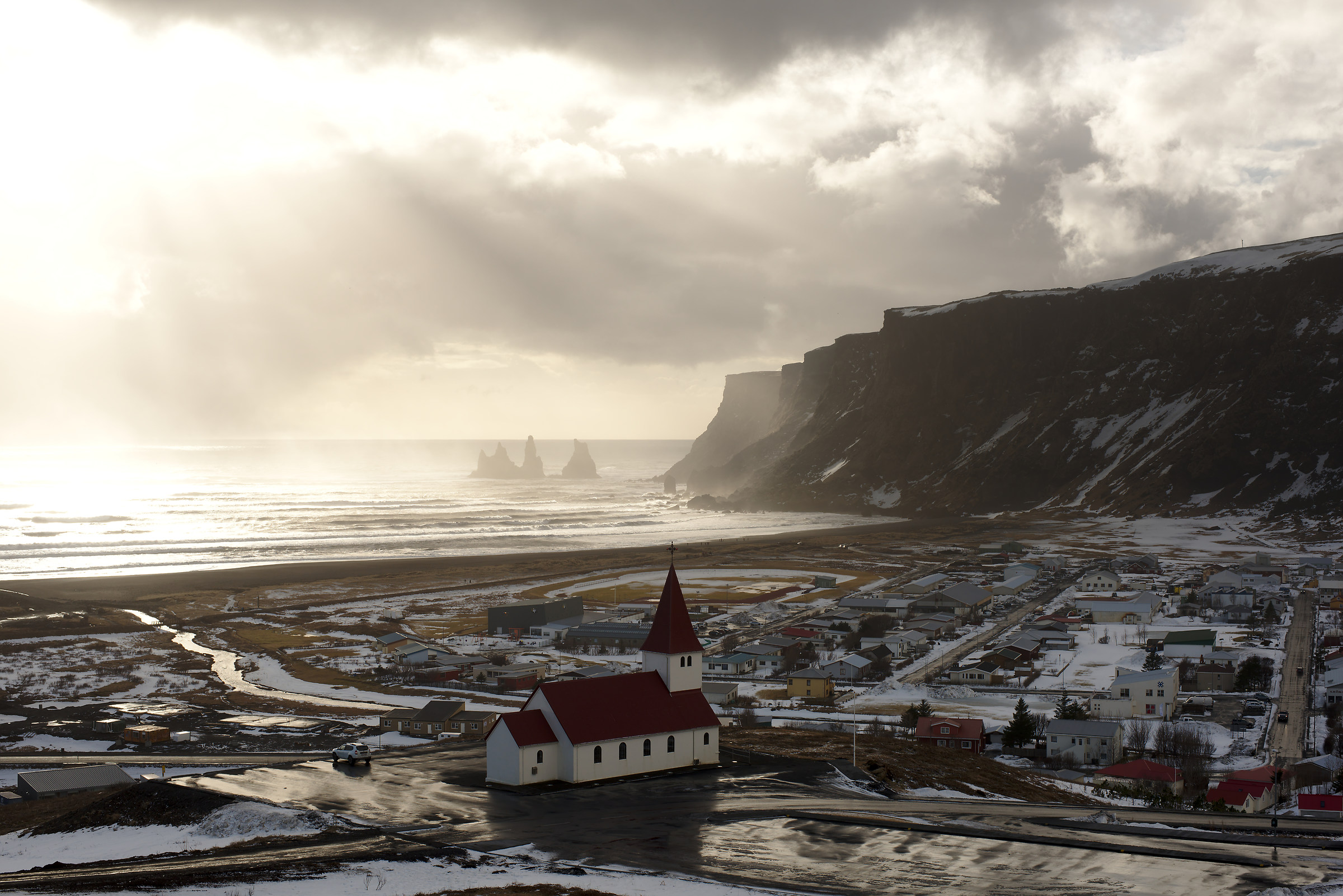 Vik village