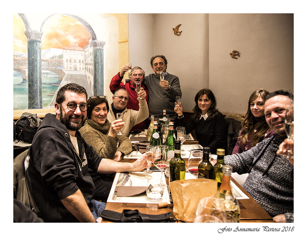 A toast in Savastano