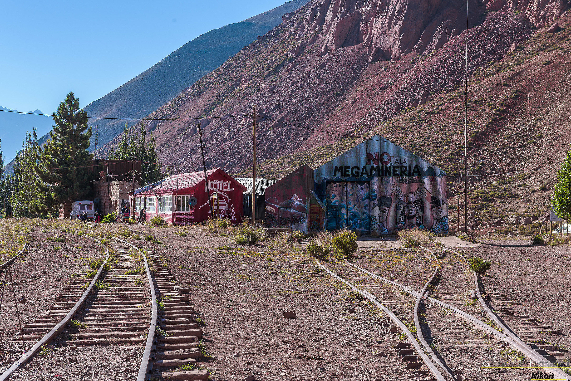 the former transandine railway - "puente dell'Inca&...