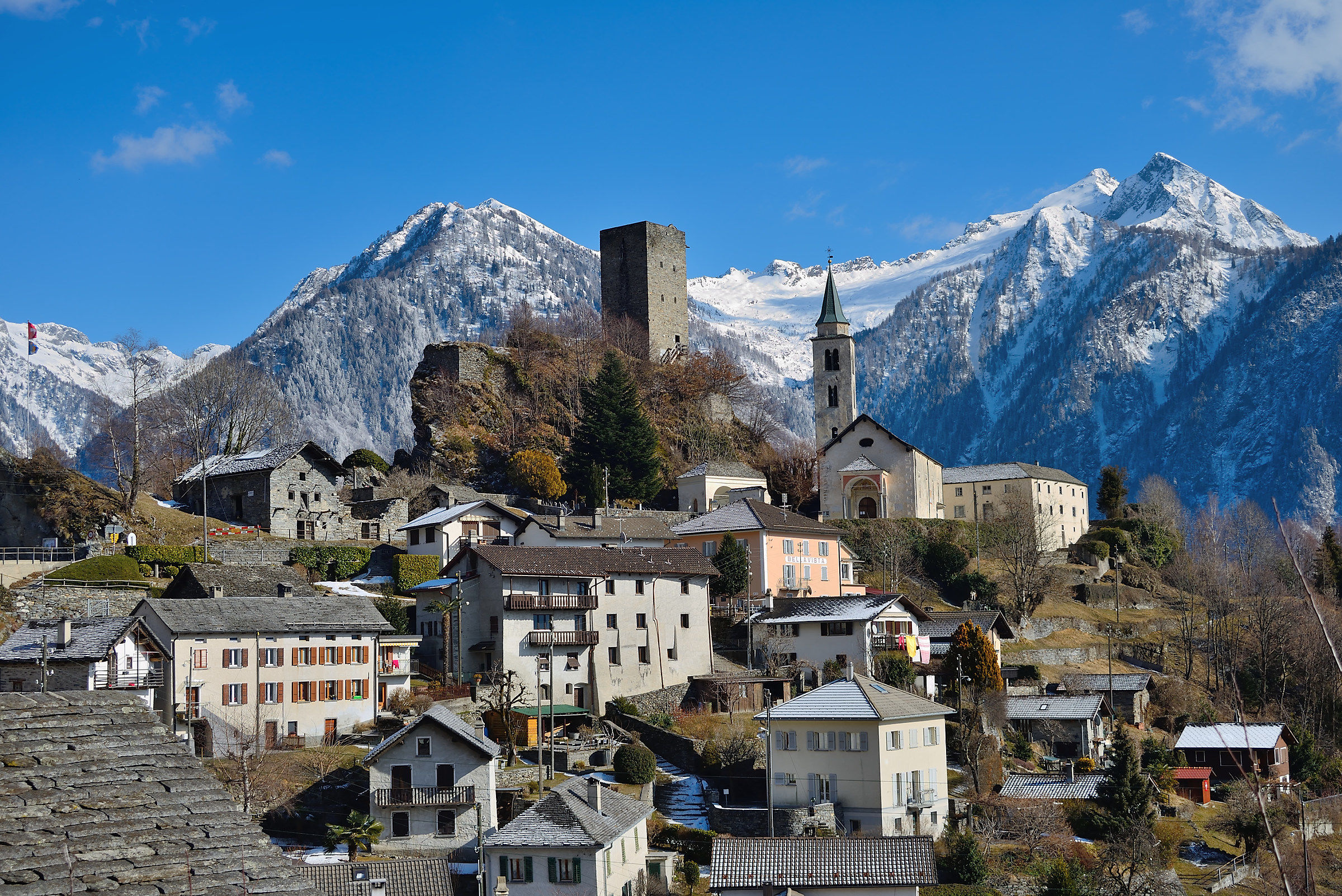 Cartolina da Santa Maria Val Calanca
