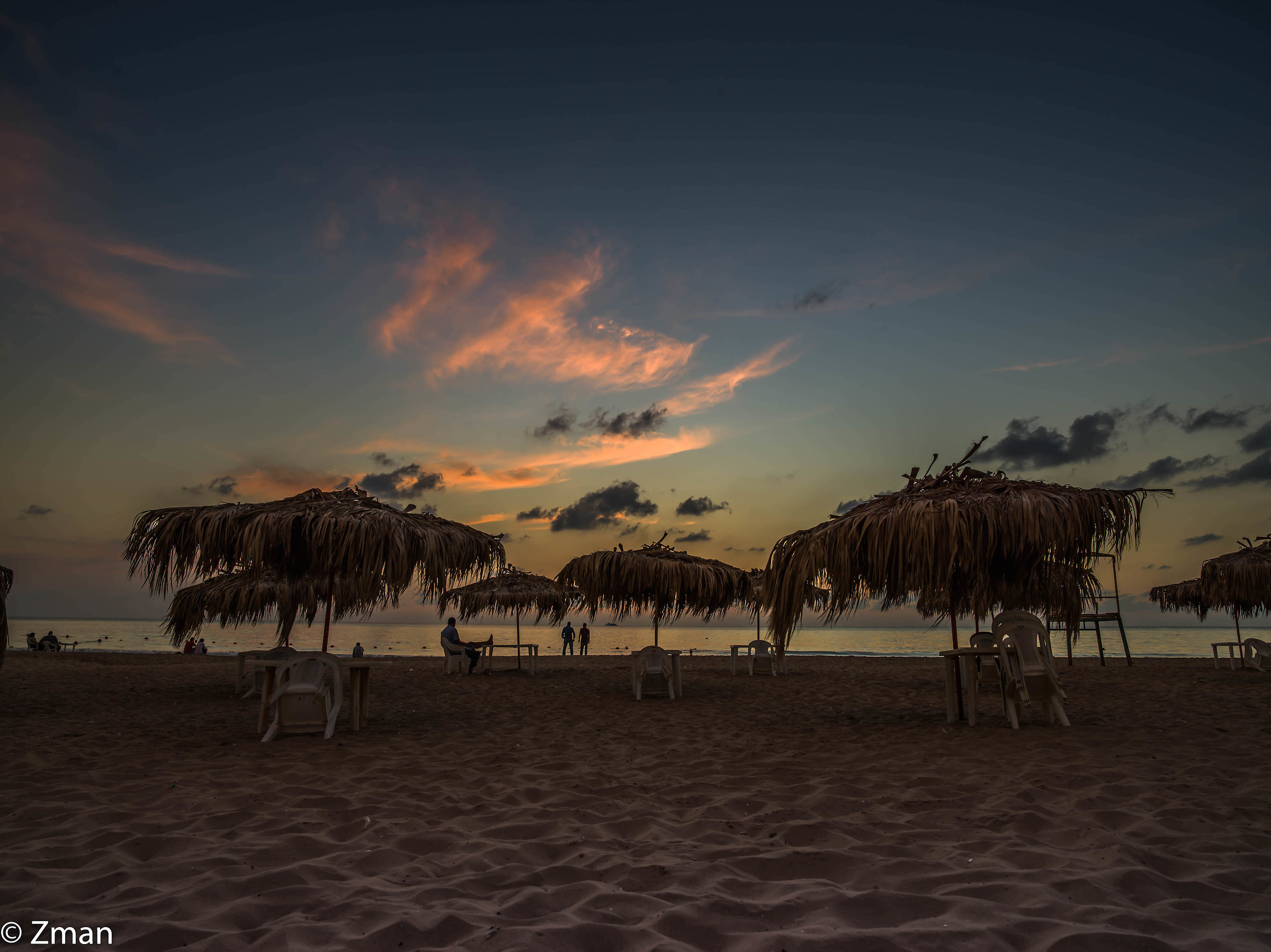 Tramonto a Ramlet Al Baida