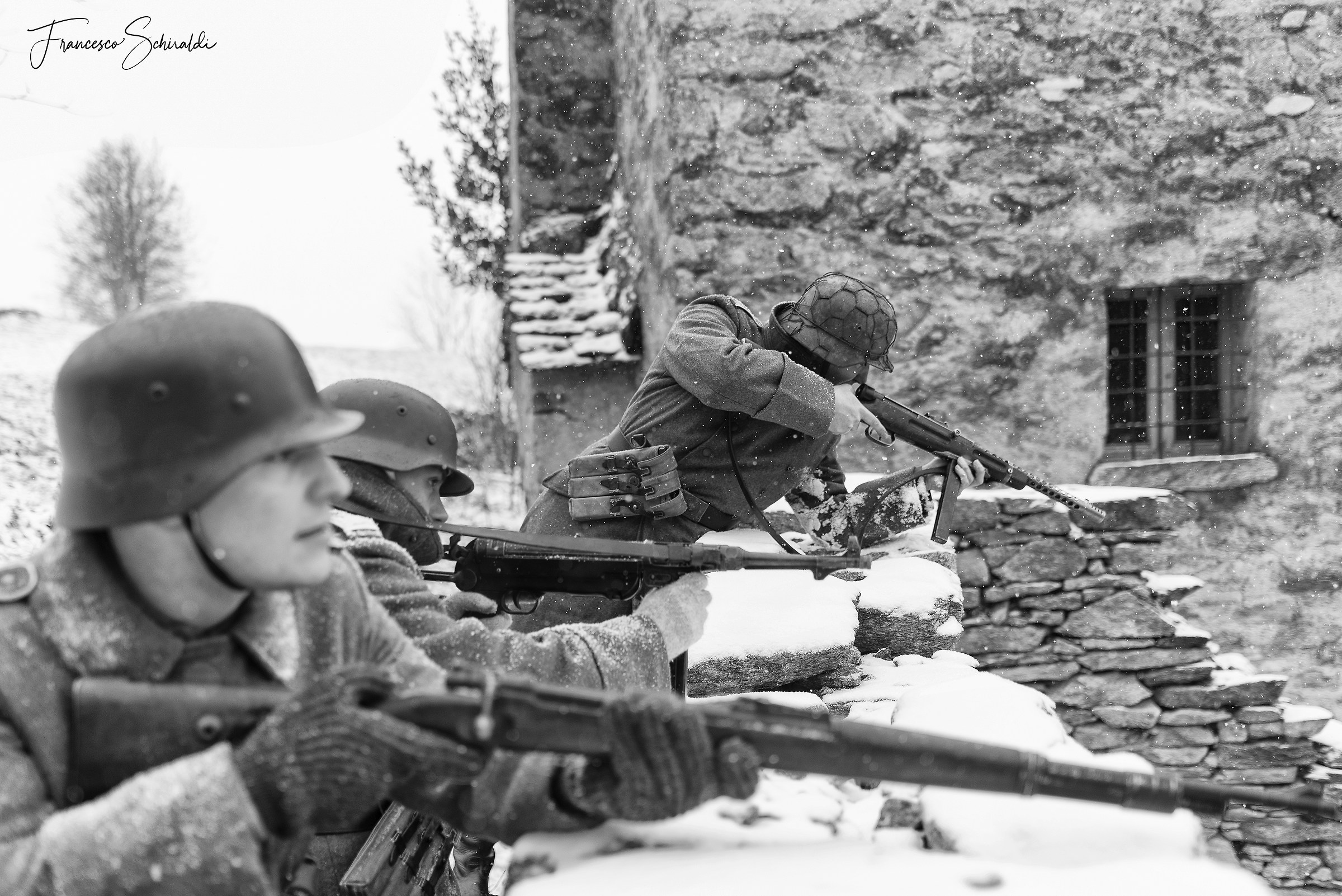 Soldiers at the front