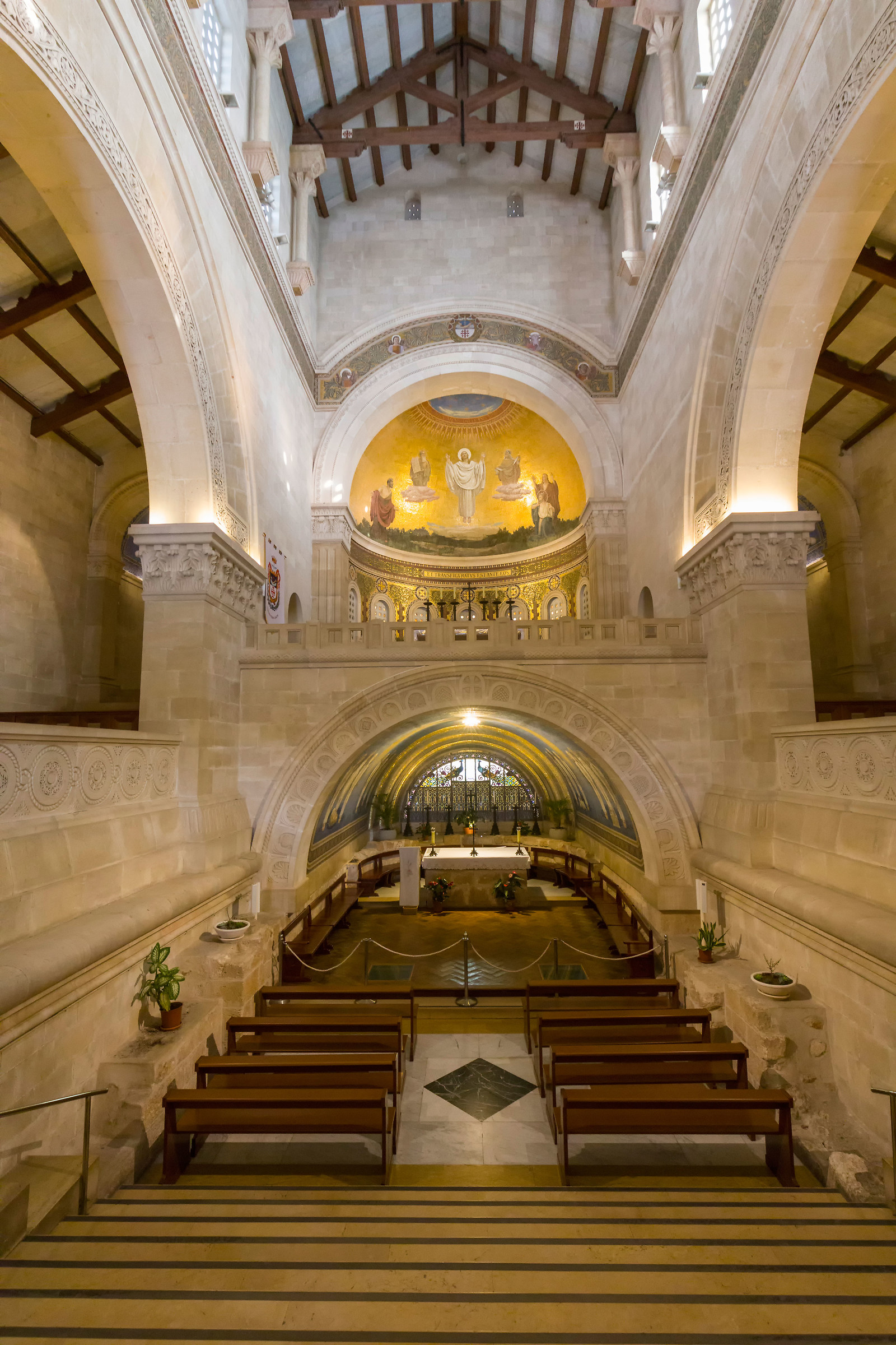 Interior of the Basilica