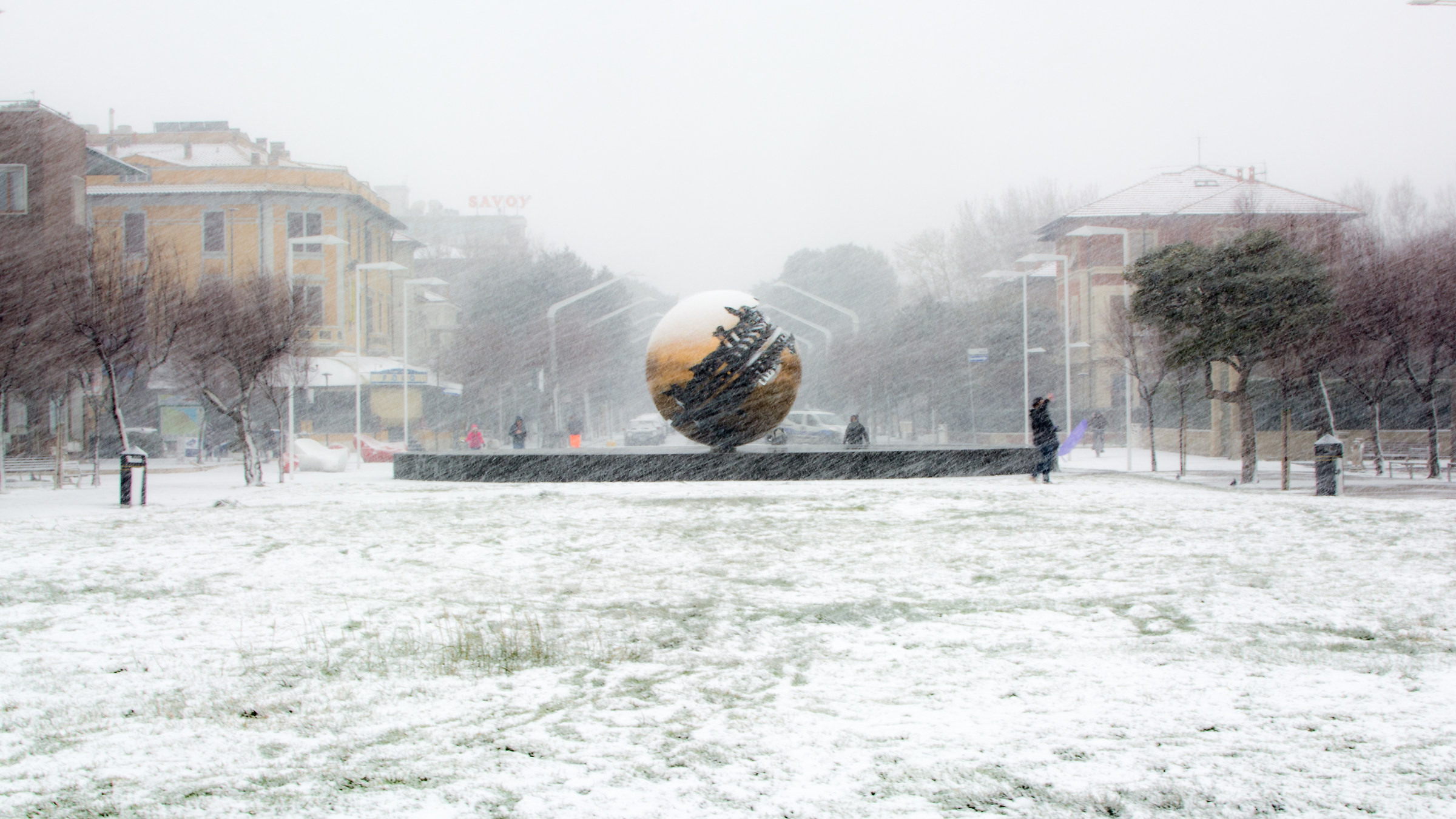 Pomodoro innevato