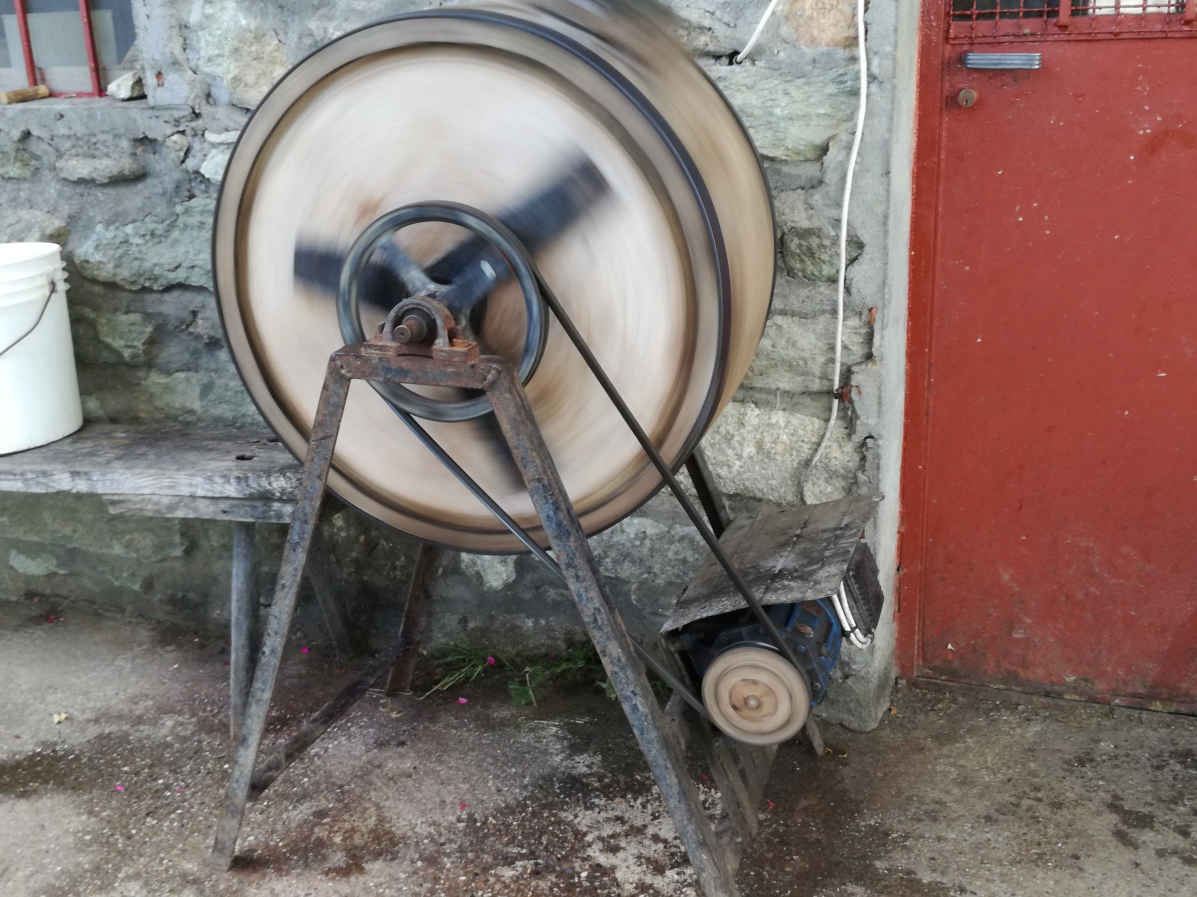 the butter centrifuge