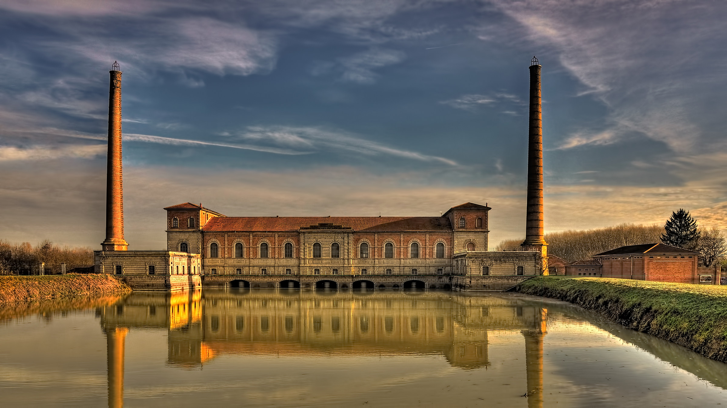 Impianto idrovoro di Moglia di Sermide - Mantova