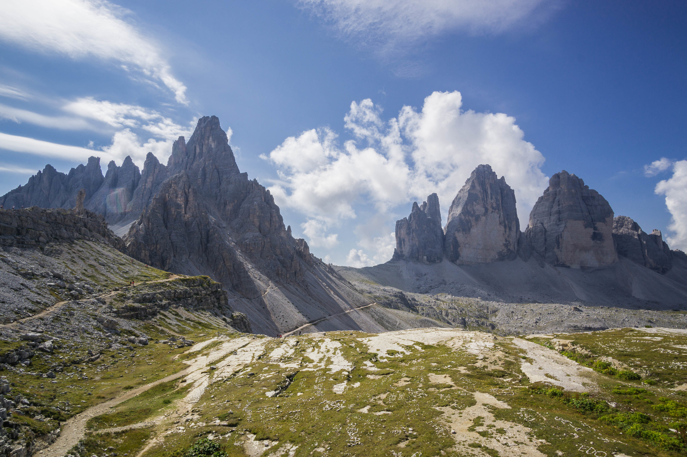 Tre Cime and Monte Paterno