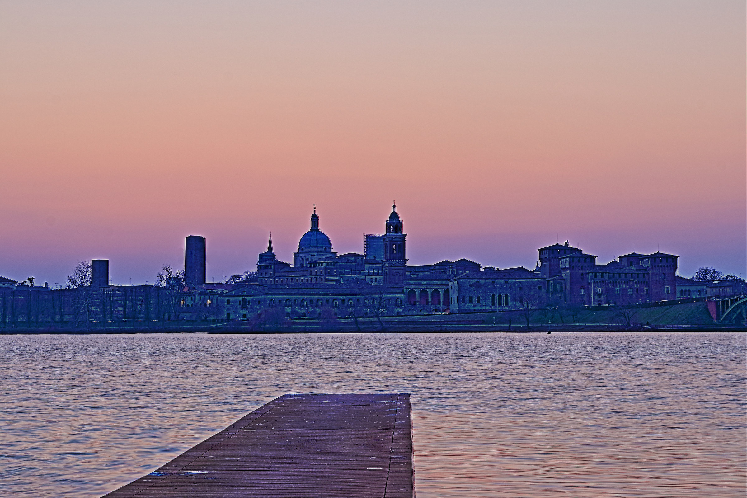 mantova - sunset