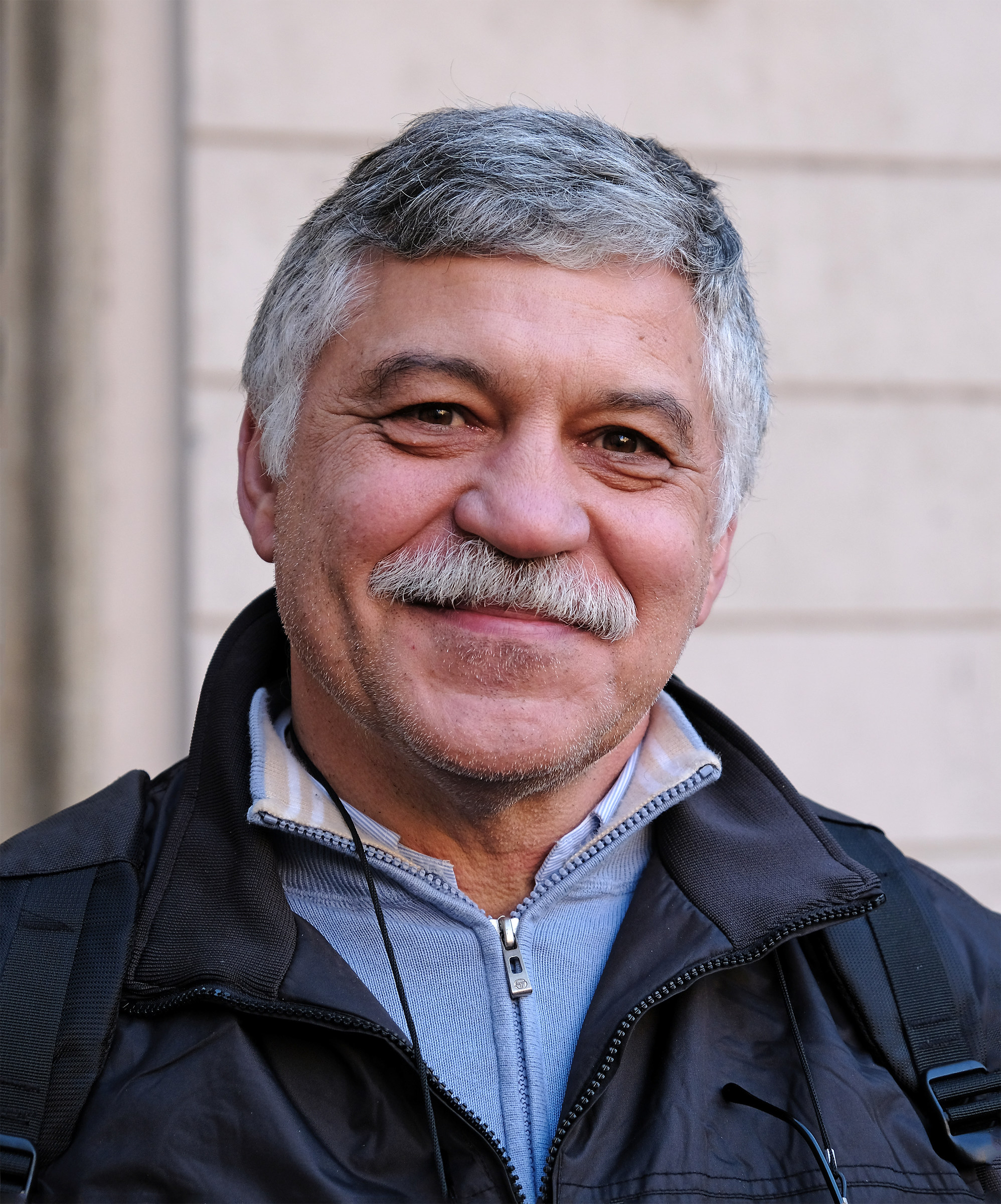 Il sorriso solare dell'amico Vittorio Dellaca