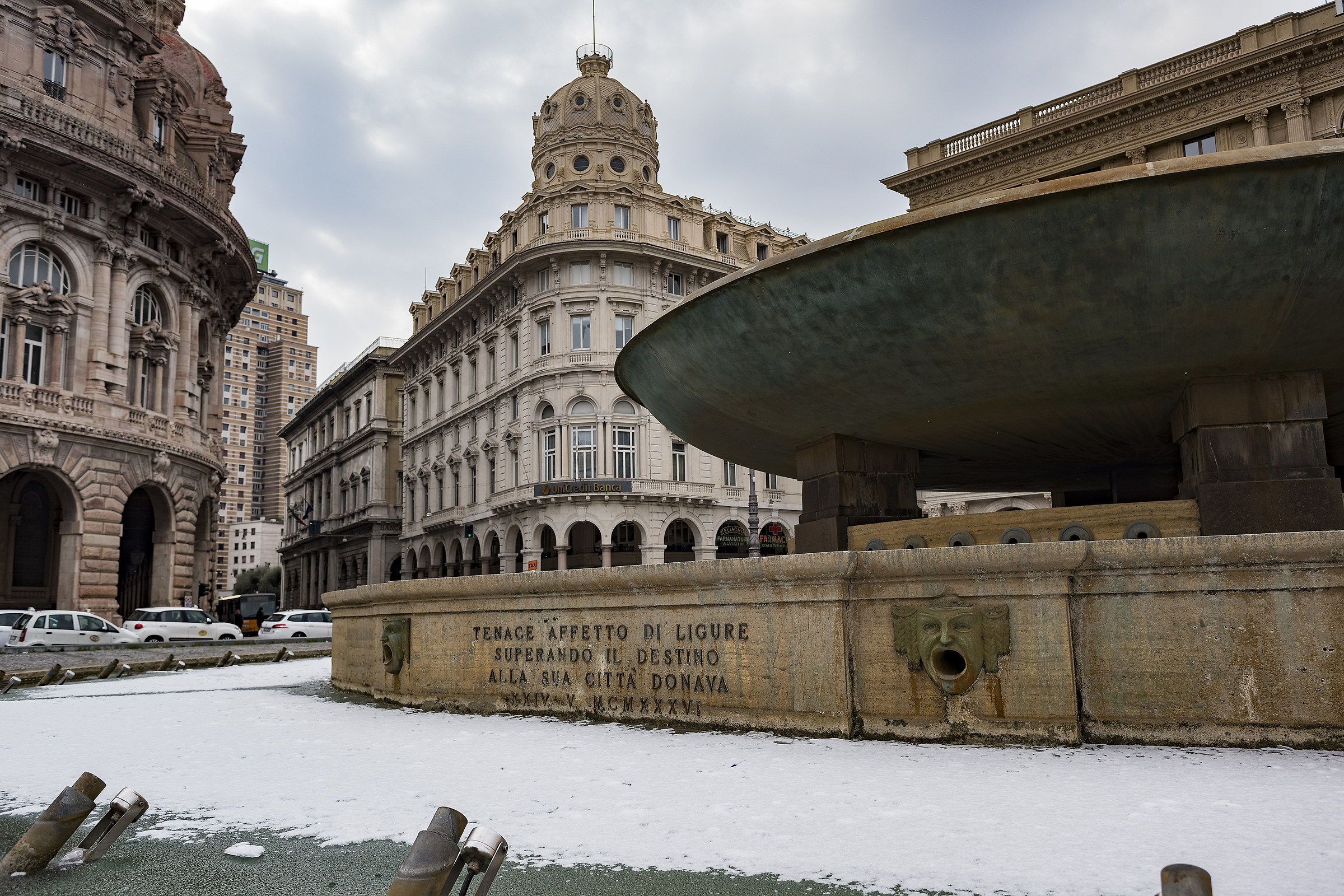 Genoa, 28/02/2018 Icy Fontana De Ferrari ...