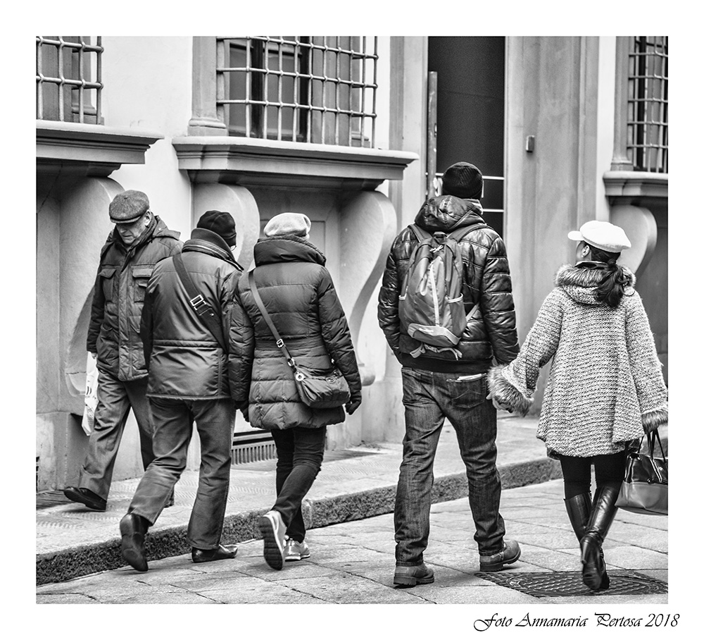 Sabato aspettando il gruppo per il pranzo