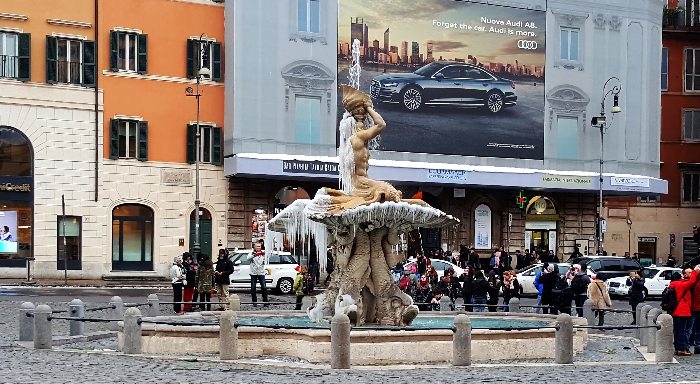 Fontana del Tritone Piazza Barberini
