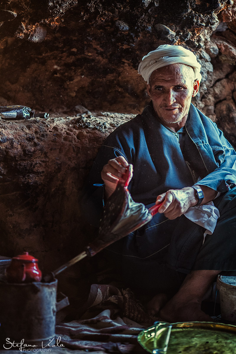 Tea with Berber nomads