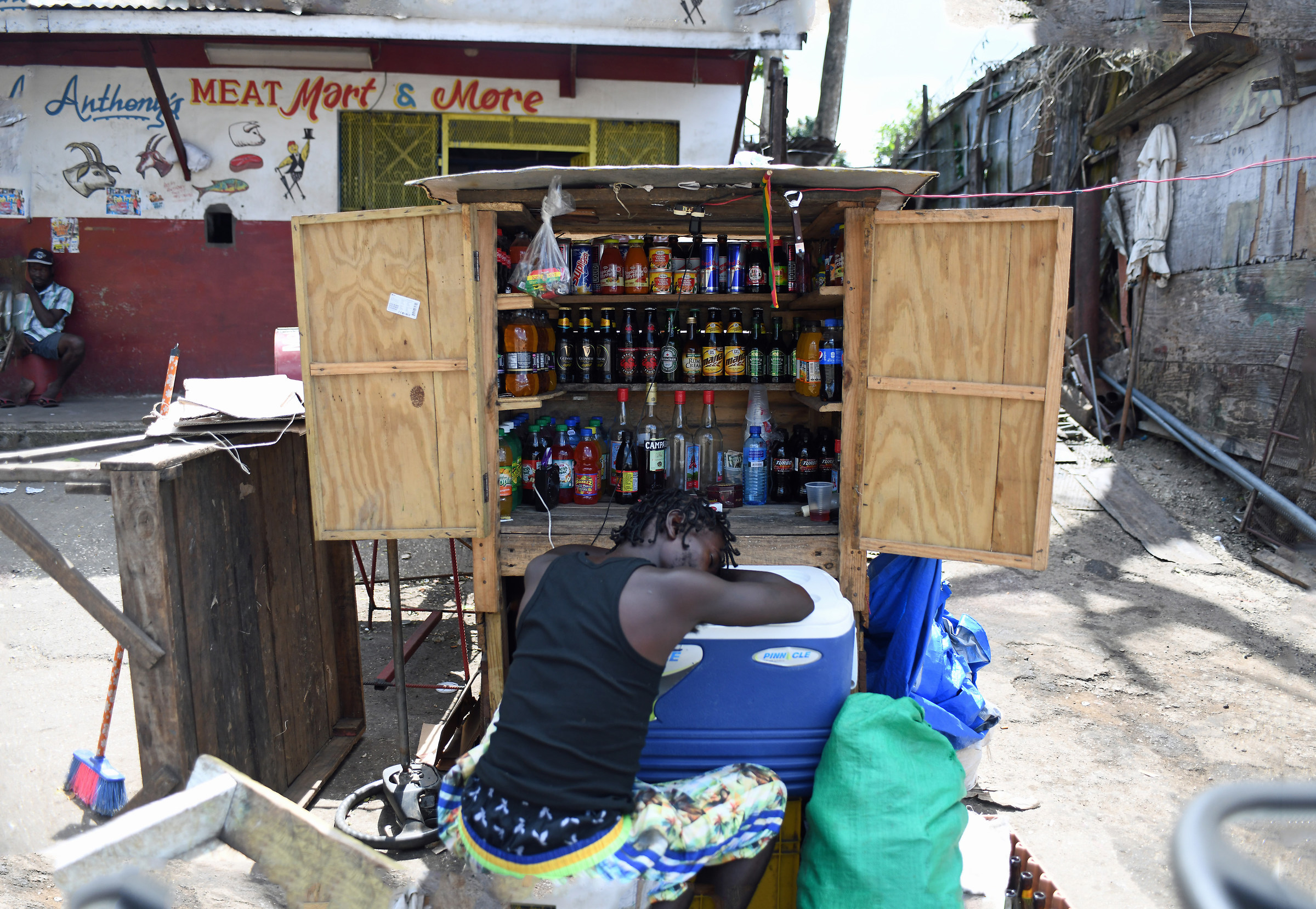 Giovane commerciante Jamaicano