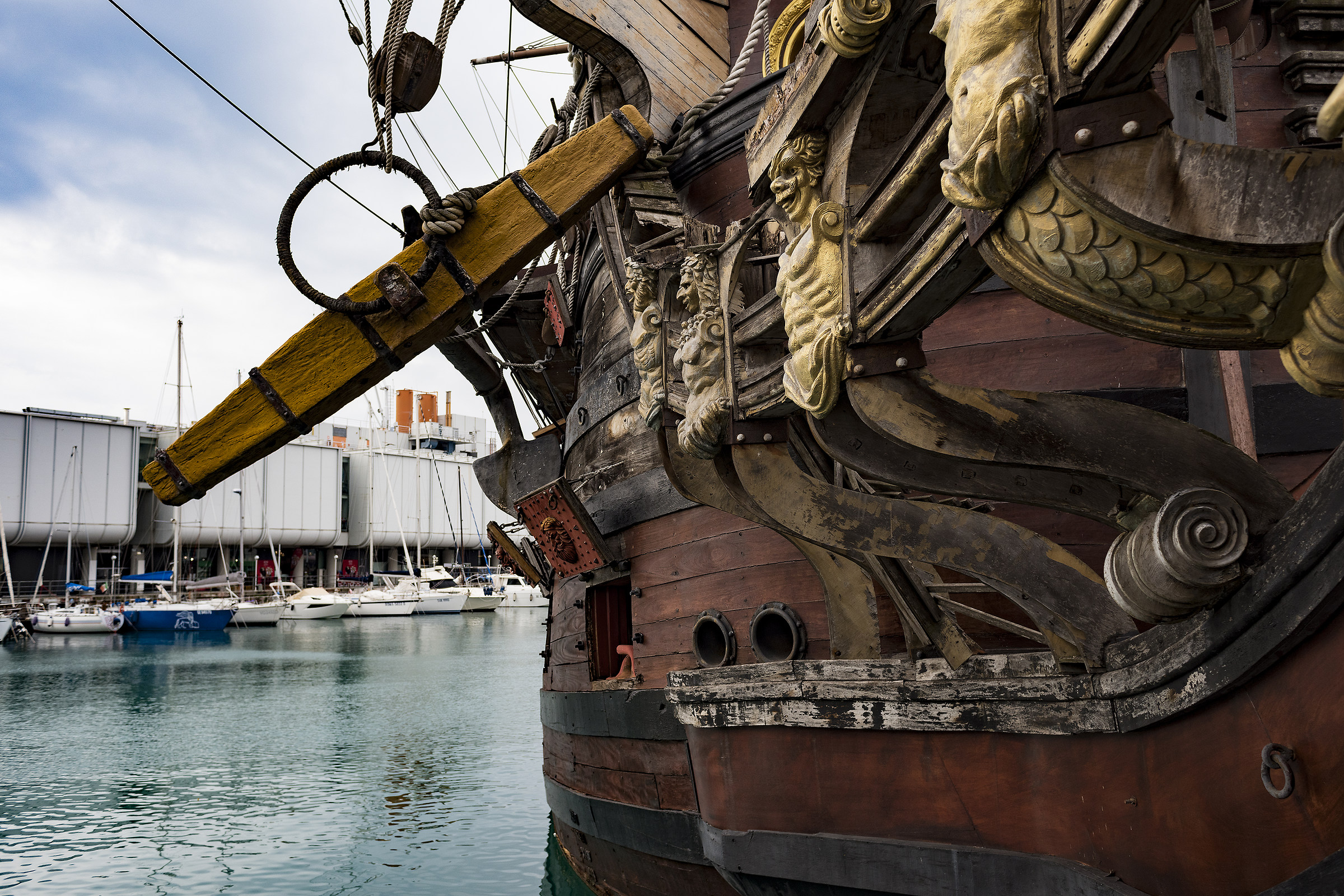 Neptune (galleon) Ancient Port of Genoa