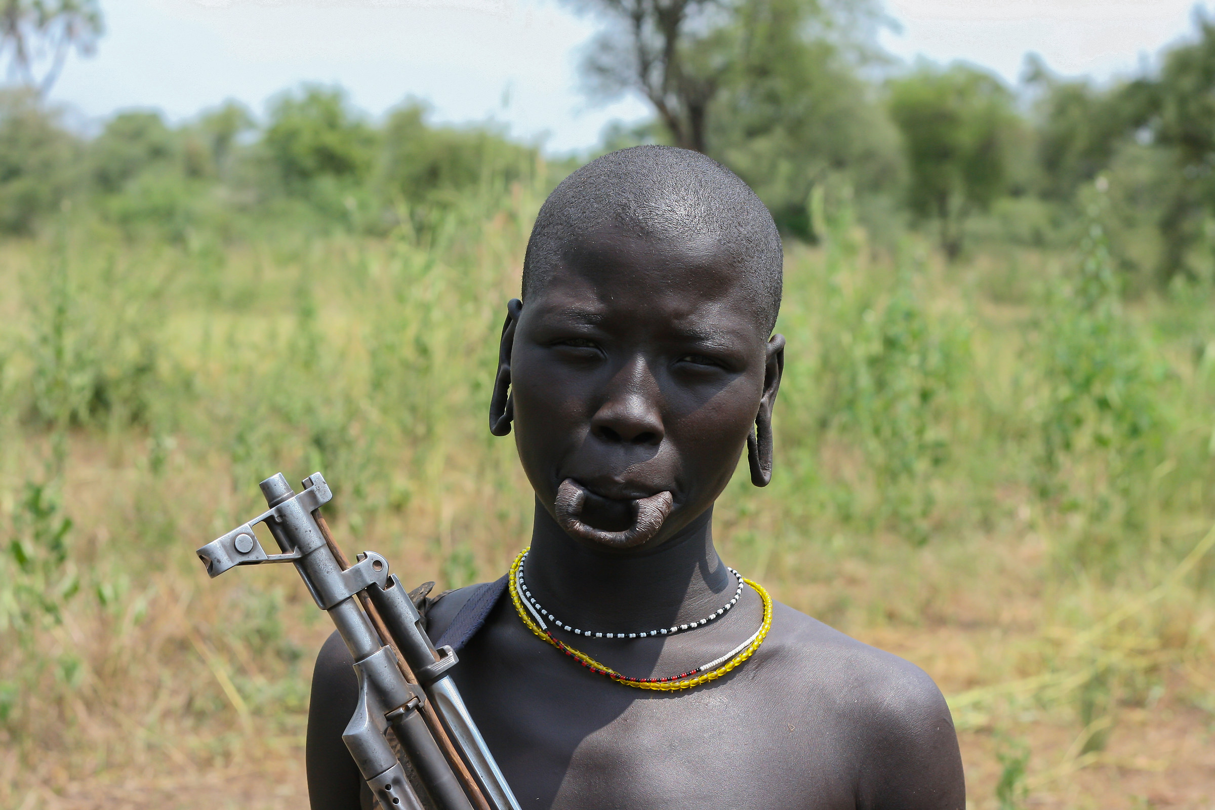 Etiopia:popolazione mursi