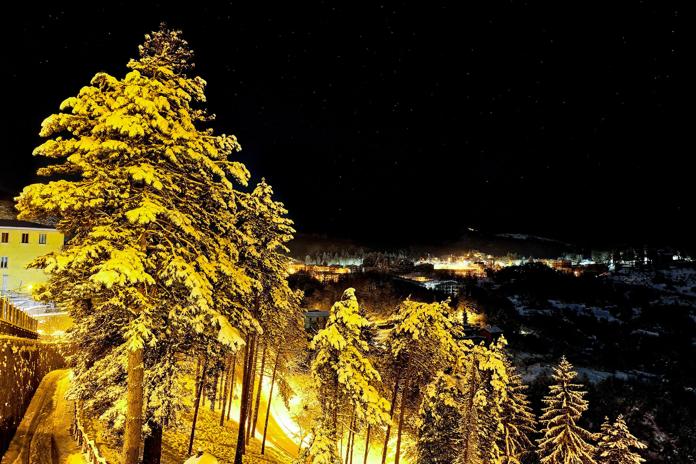 Qualche luci di Capranica