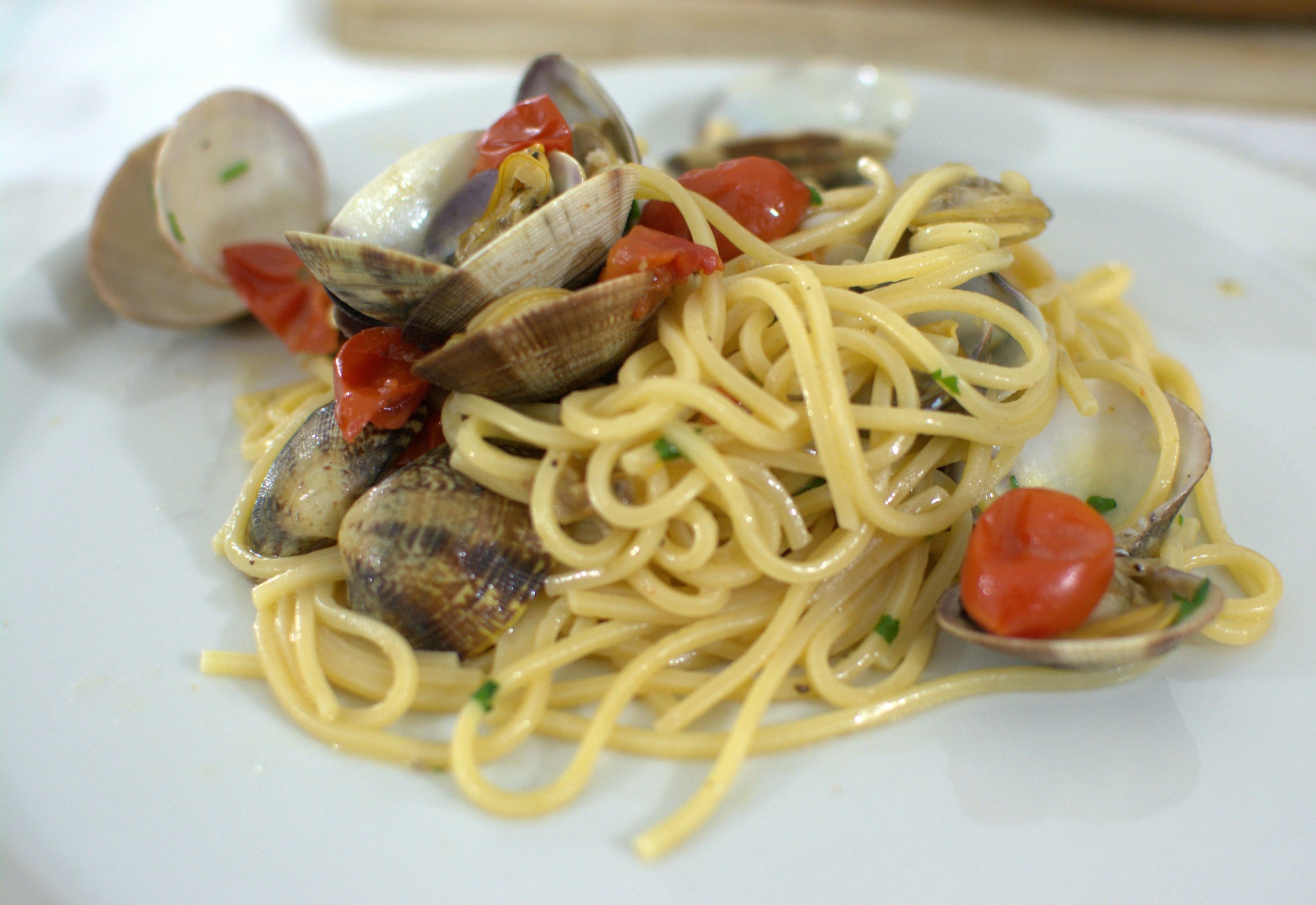 Squares drawn bronze and clams