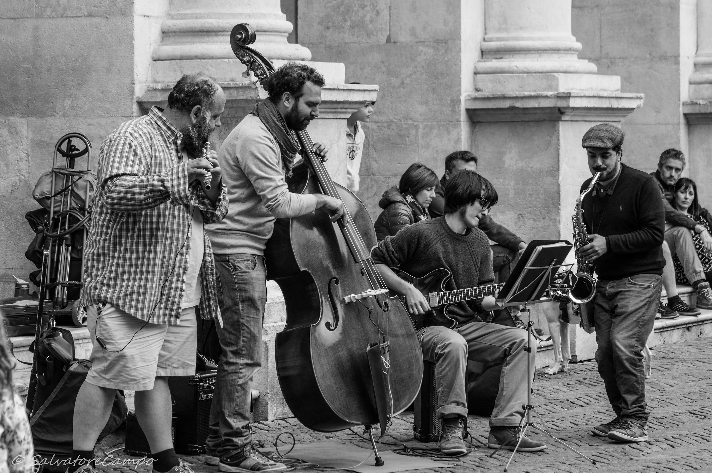 Bergamo - Città Alta: daily life