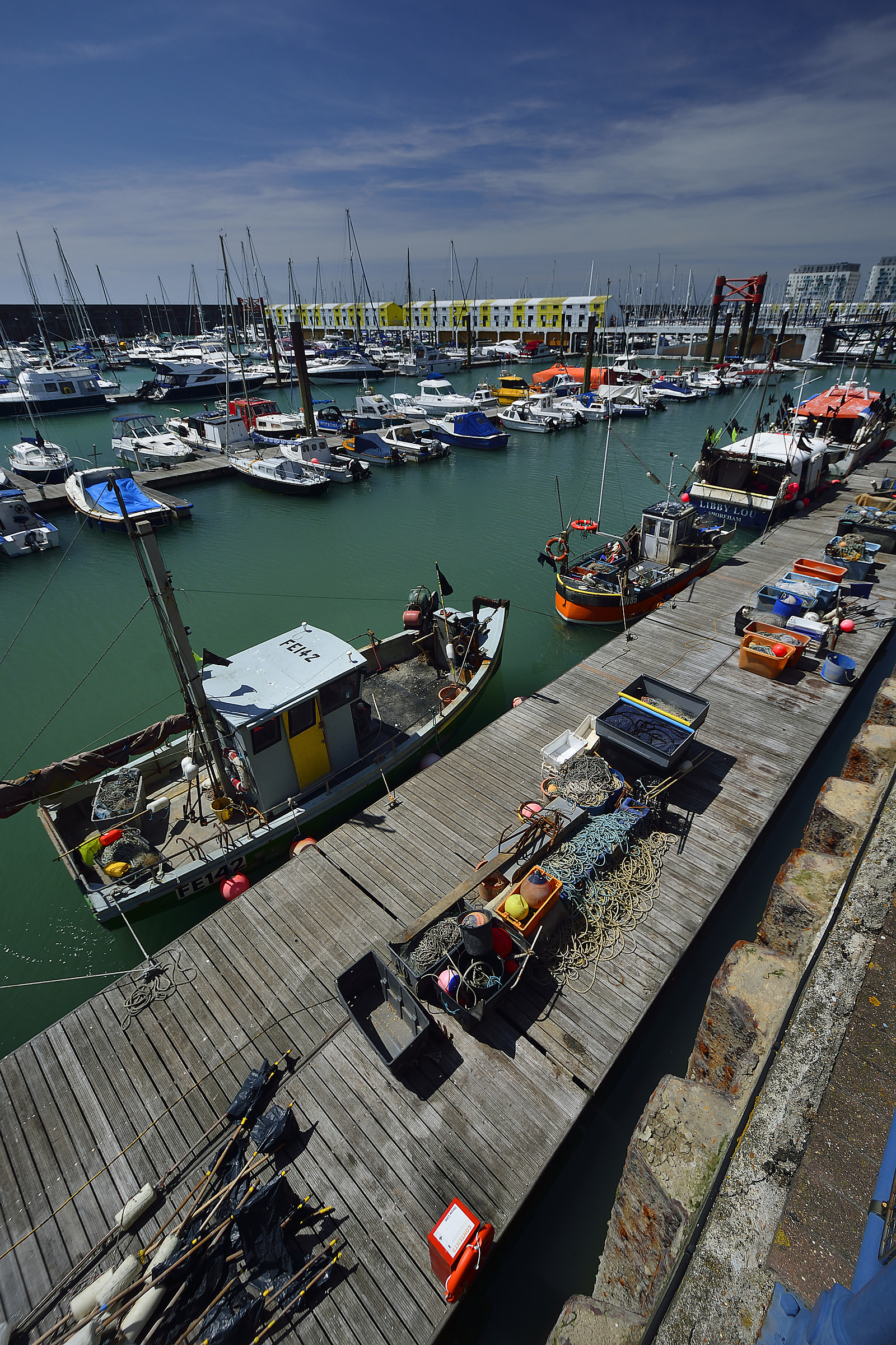More Colour from Brighton - East Marina (fishing)