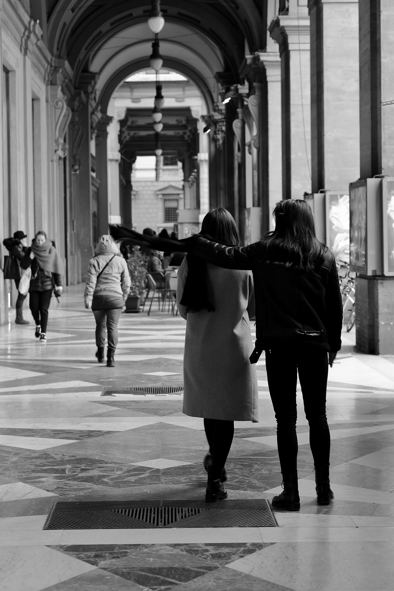 It's cold, cover yourself ....