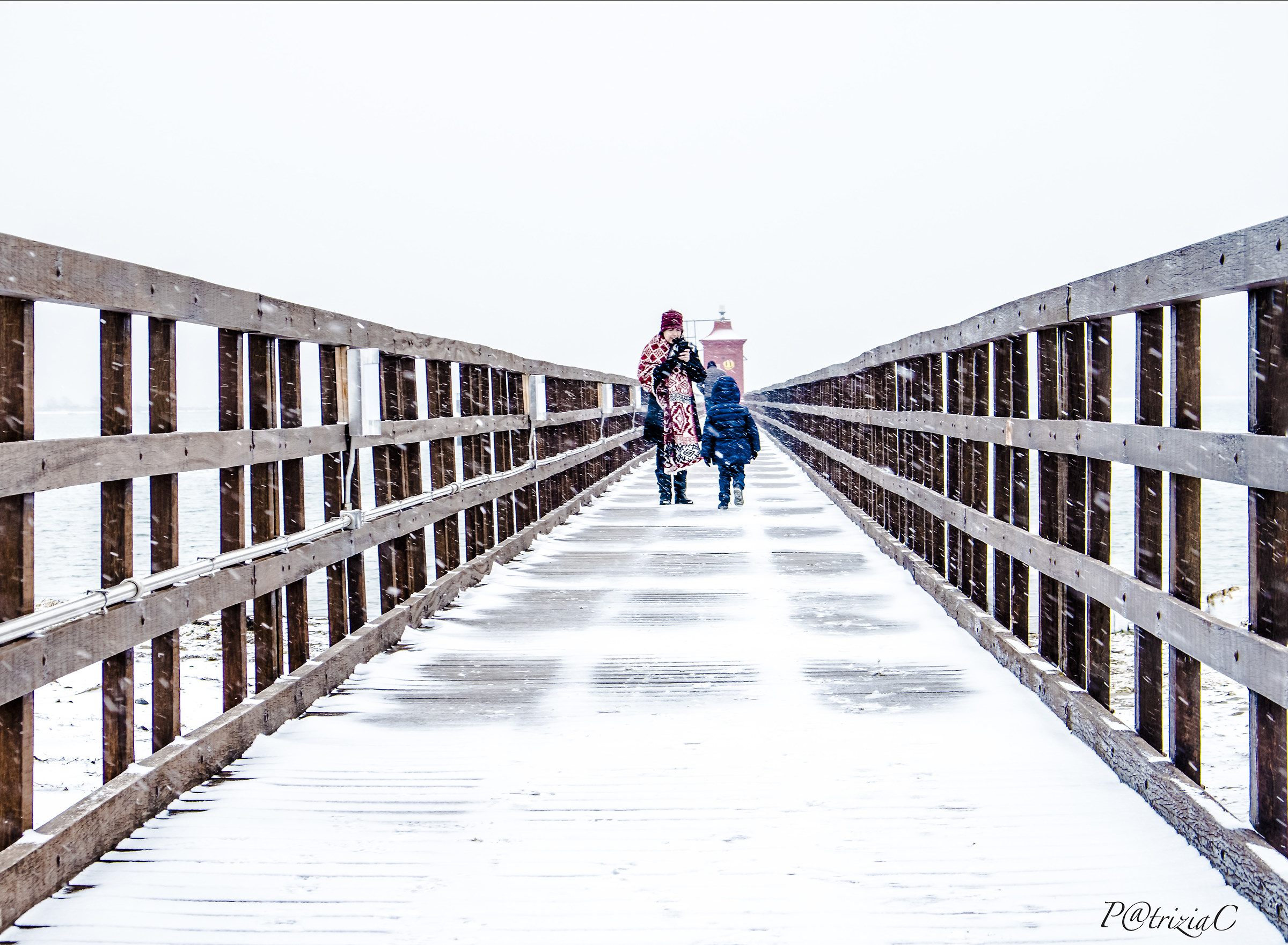 ...habemus neve anche noi a Lignano ...