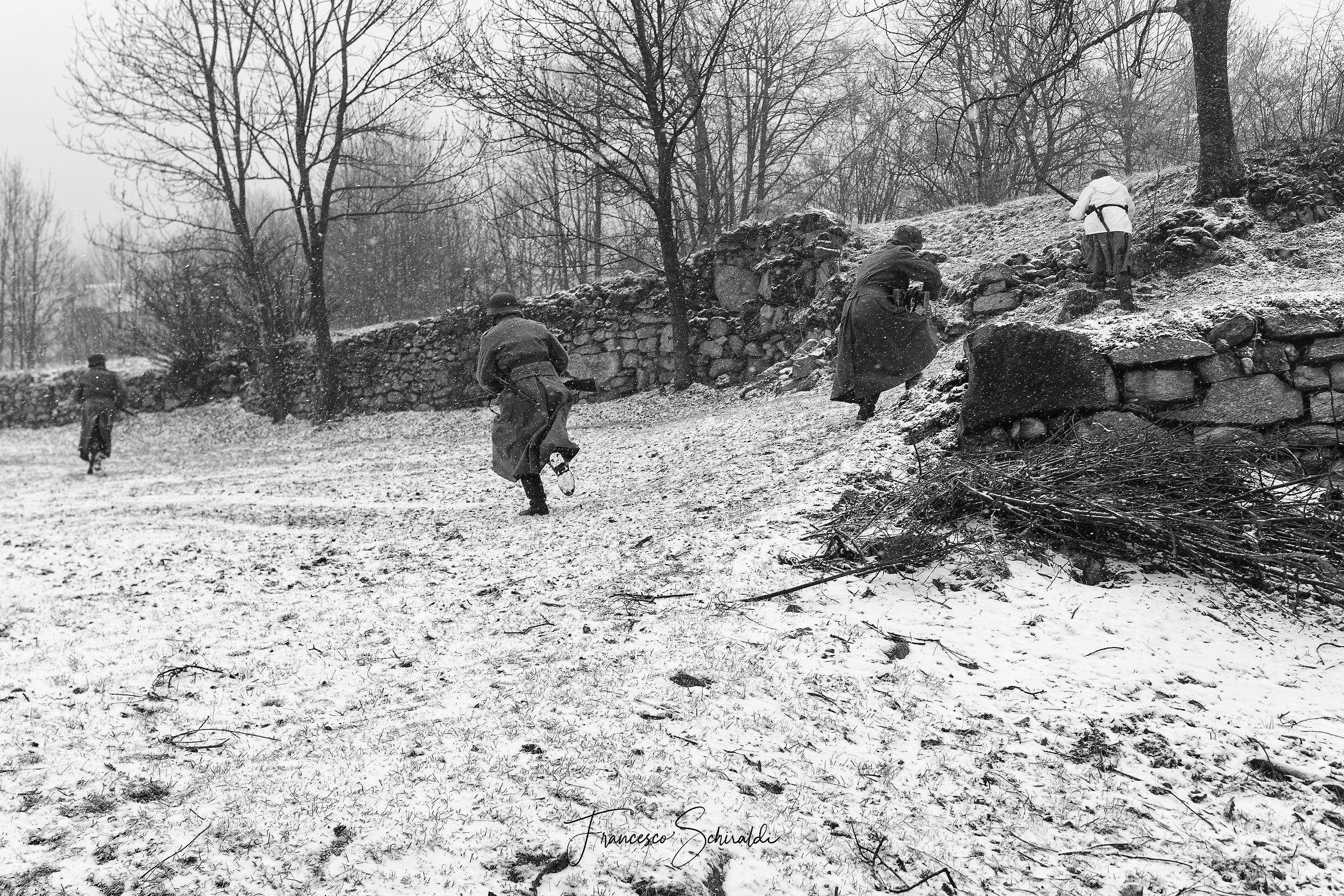 The absurd "game" of the war