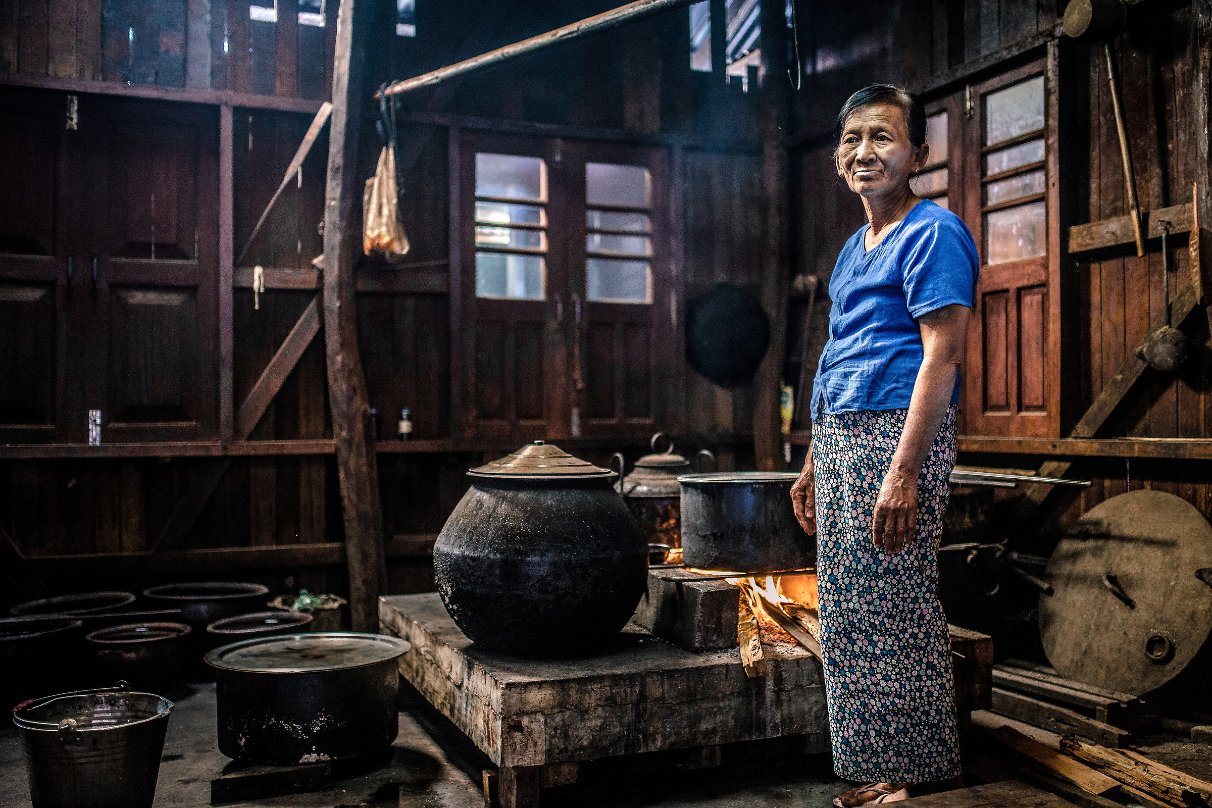 Cooking in Burma