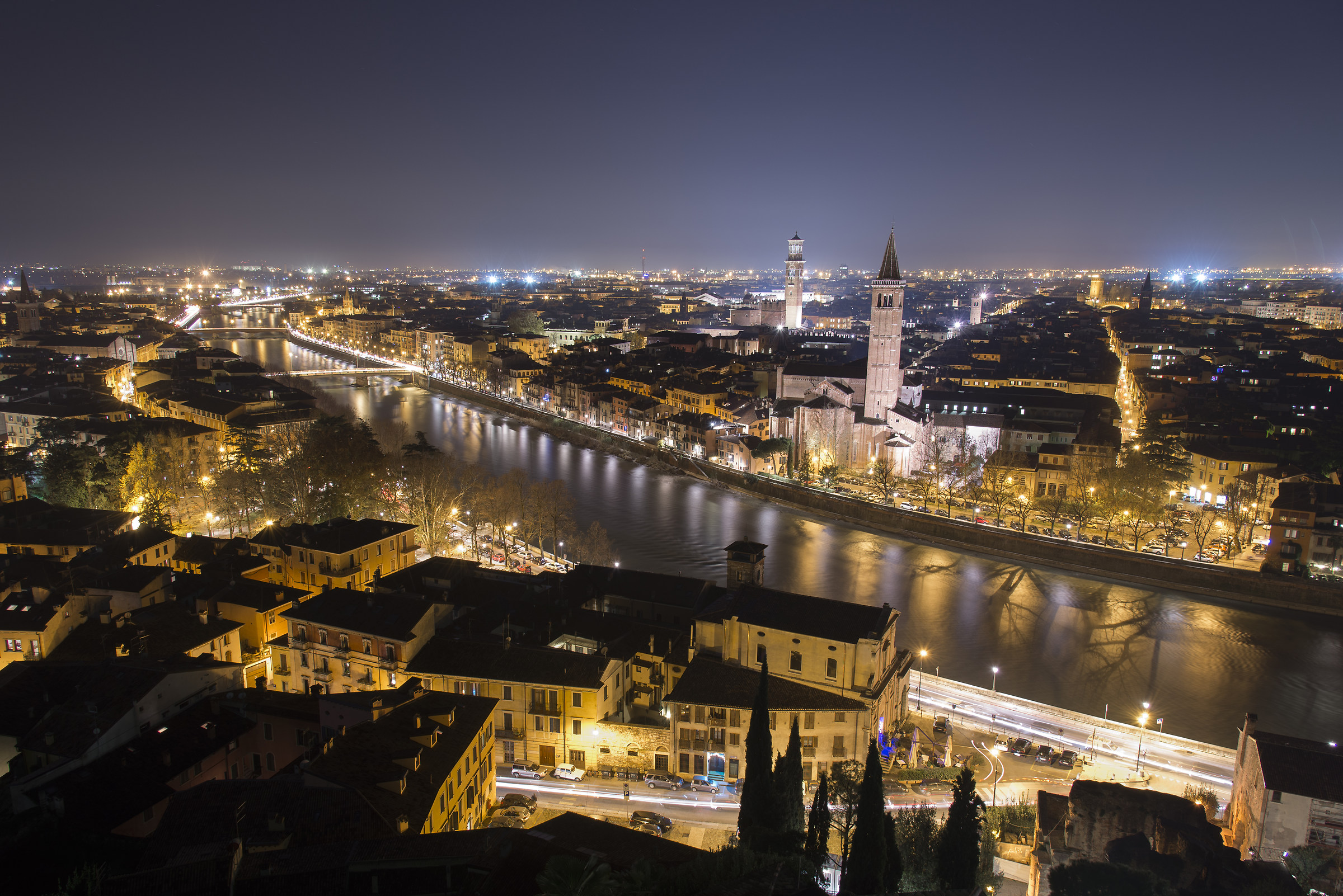 Vista da Castel San Pietro