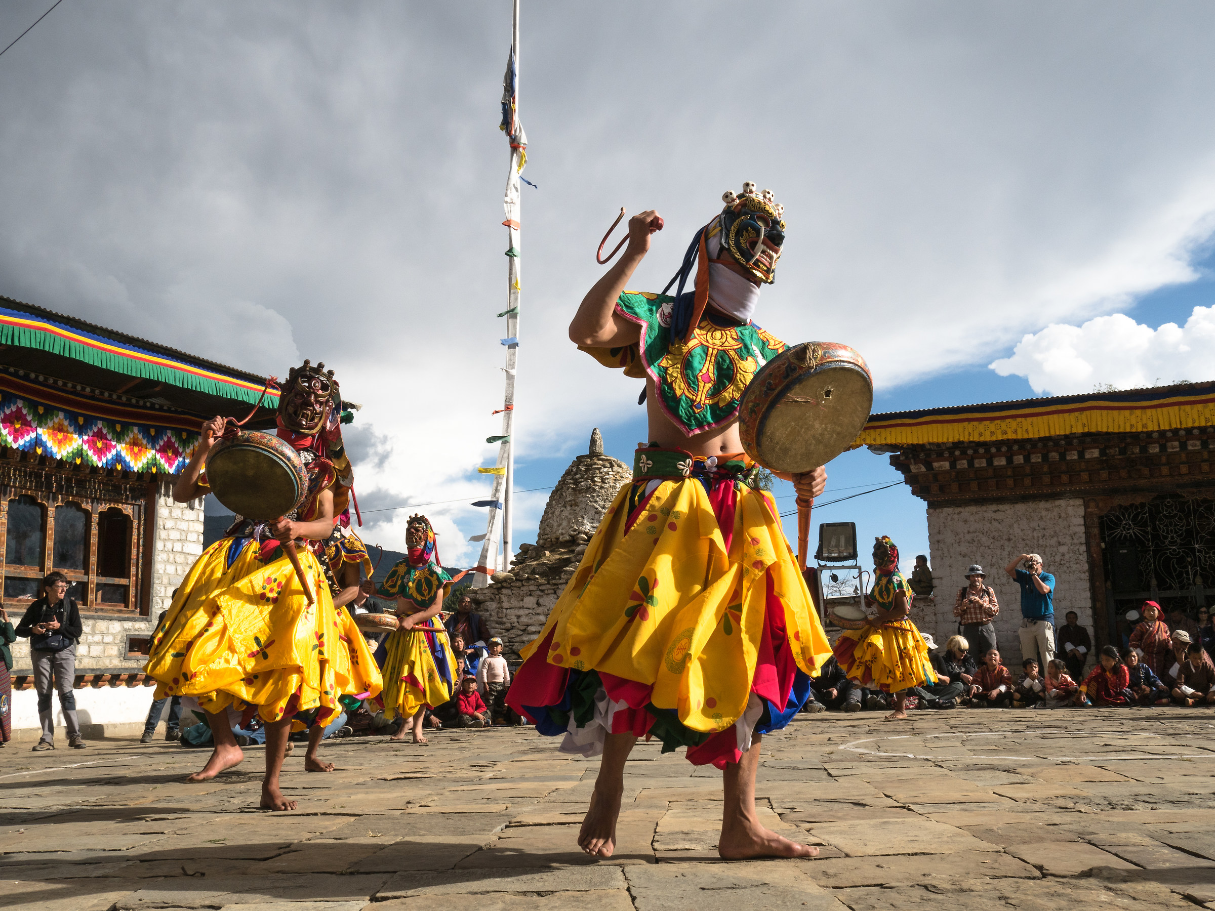 Festival Tshechu nel Bumthang...