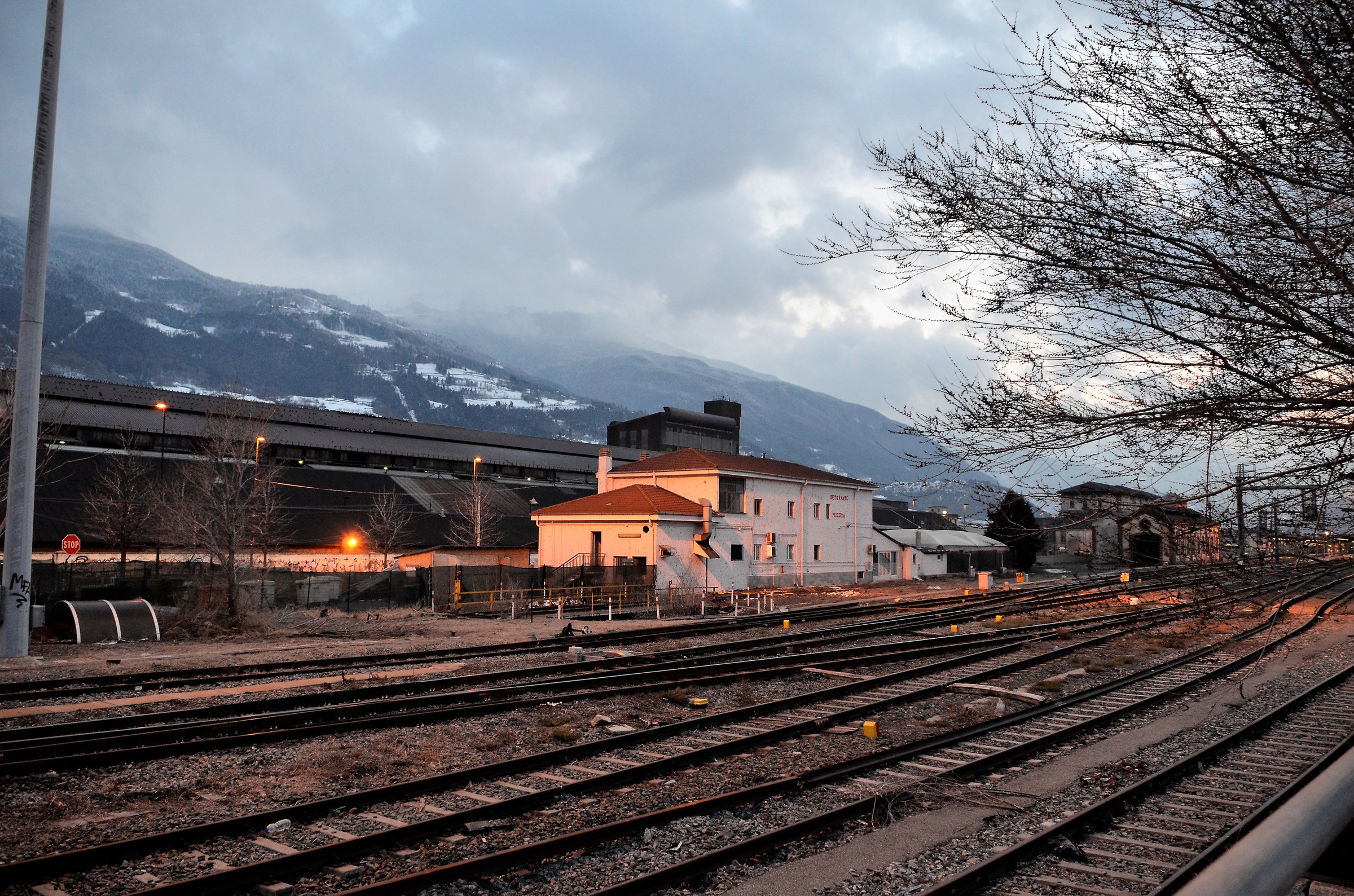 Detail of the Aosta station
