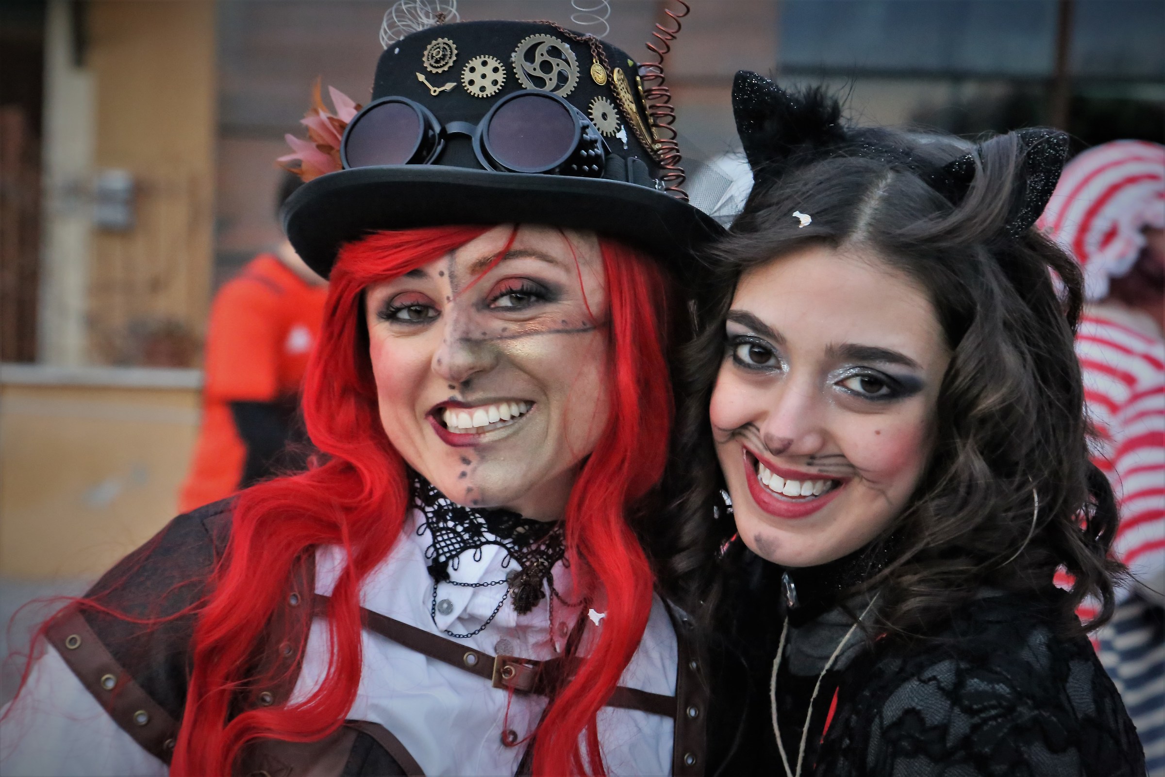 youth ... happiness ... carefree ... the carnival ....